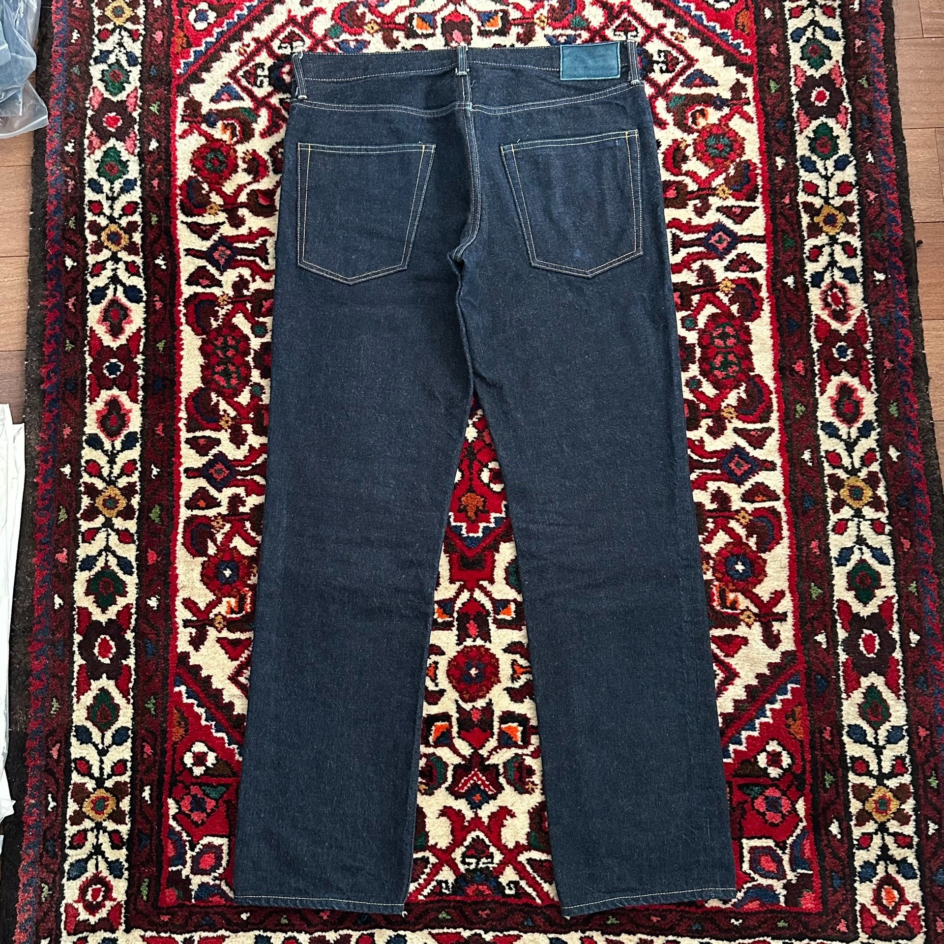visvim 21AW 03 RAW Denim Jeans — front