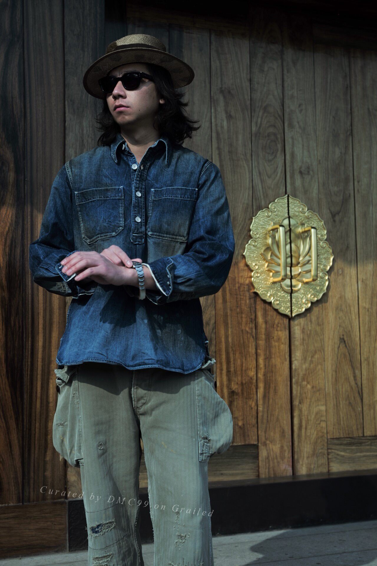 Visvim 18aw Alpha P.O Shirt — back