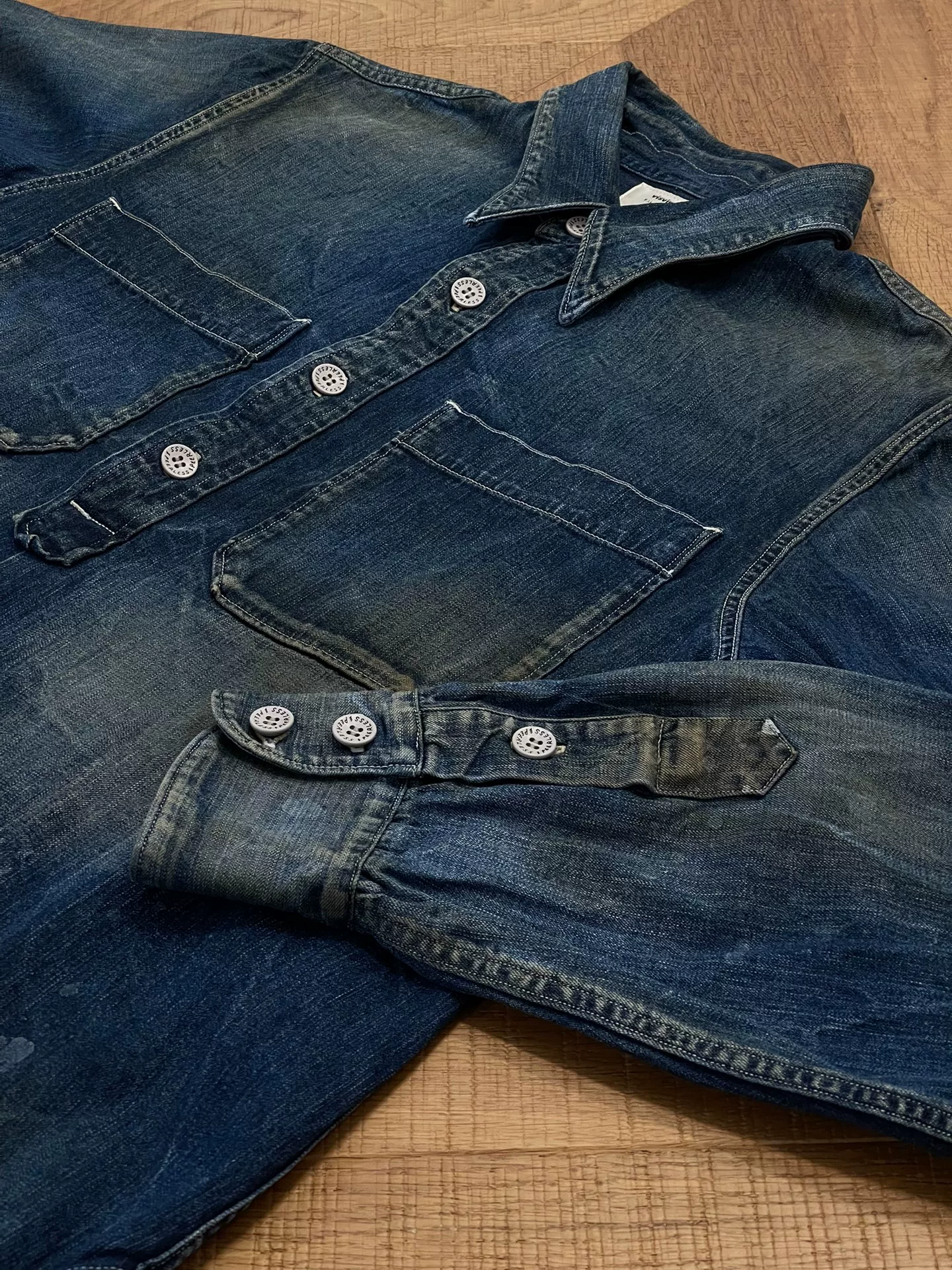 Visvim 18aw Alpha P.O Shirt — front