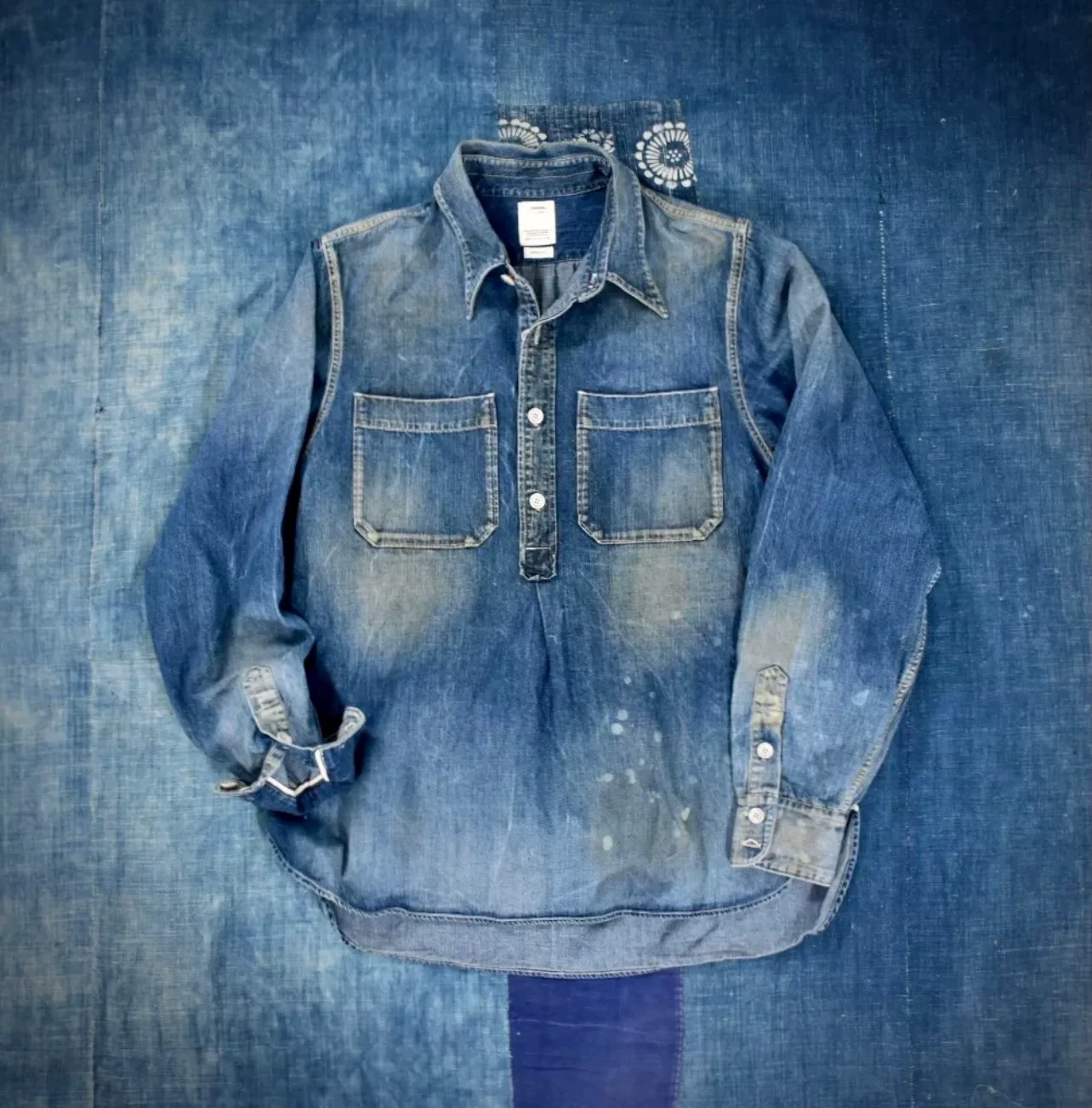 Visvim 18aw Alpha P.O Shirt — detail