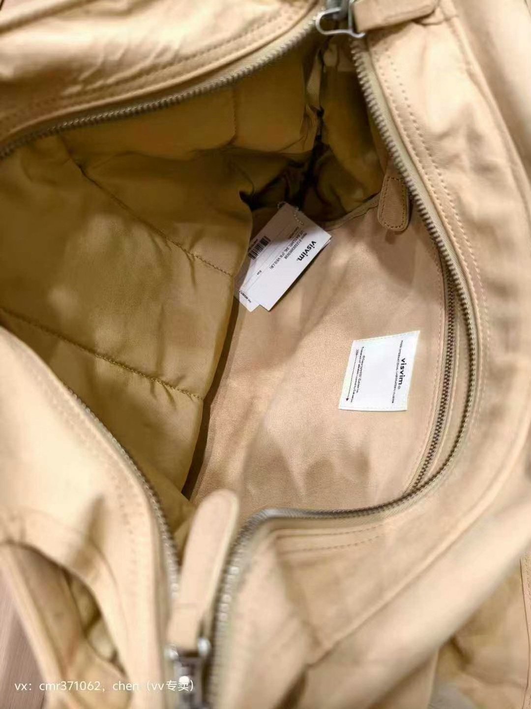 VISVIM 23AW UT.SATCHEL 24L — label