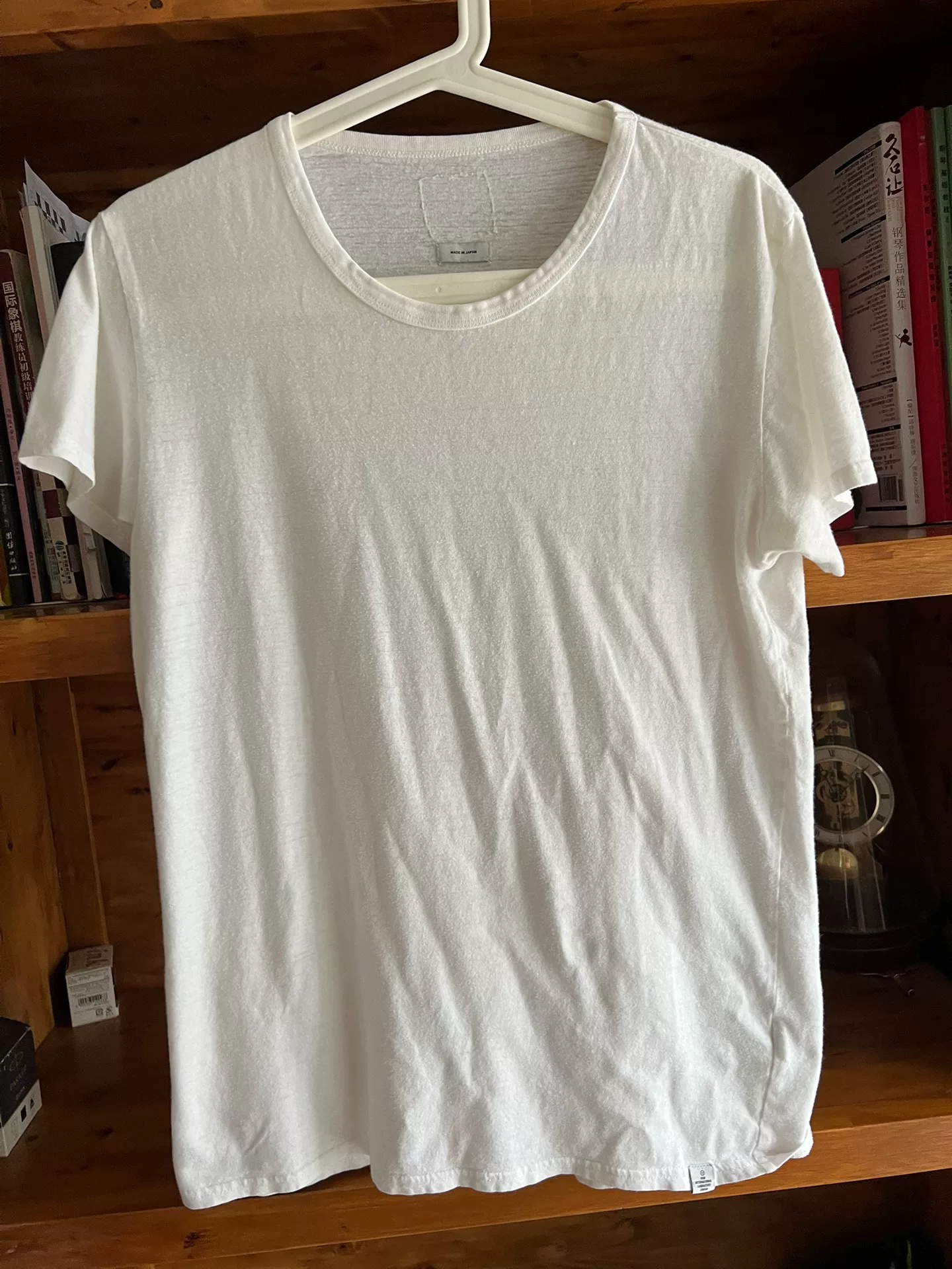 Visvim 2014 White Crew Neck T-Shirt — front