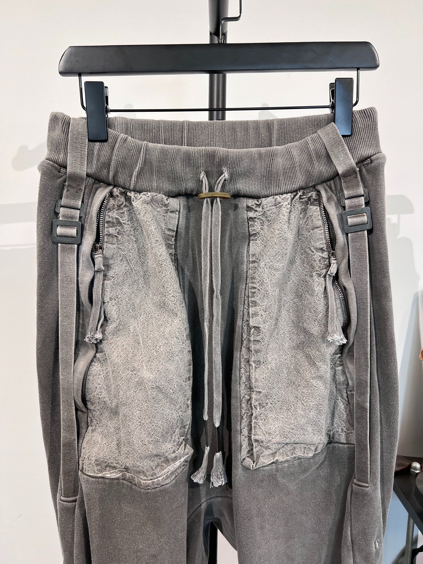 Boris Bidjan Saberi P18.1 Washed Sport Pants — detail