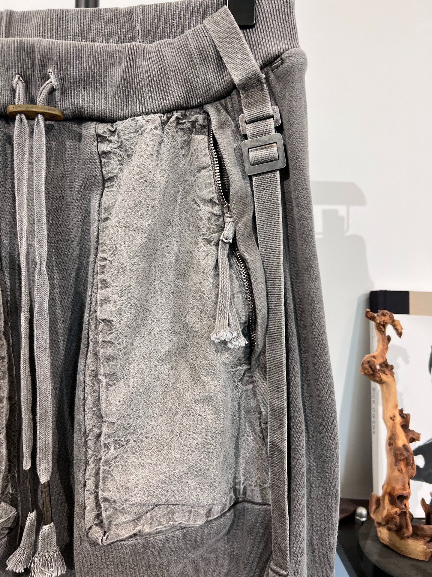 Boris Bidjan Saberi P18.1 Washed Sport Pants — label