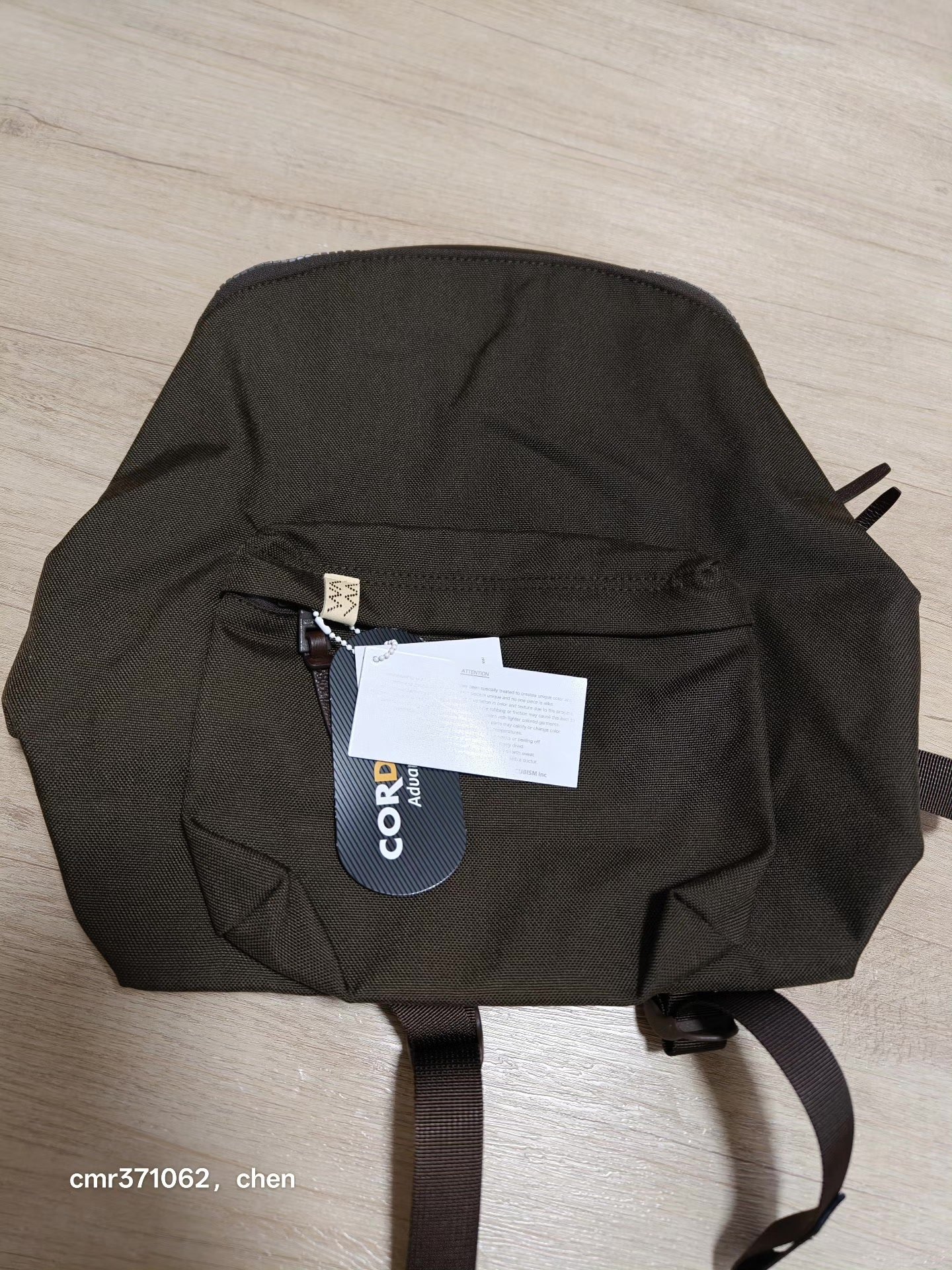 VISVIM 26SS CORDURA RUCKSACK 18L — front