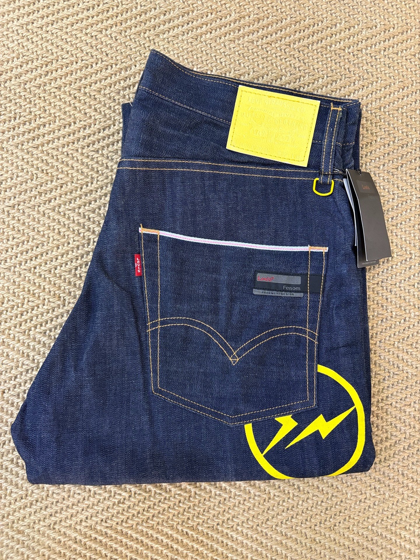 Levis Fenom 505 W32 Raw Denim Jeans