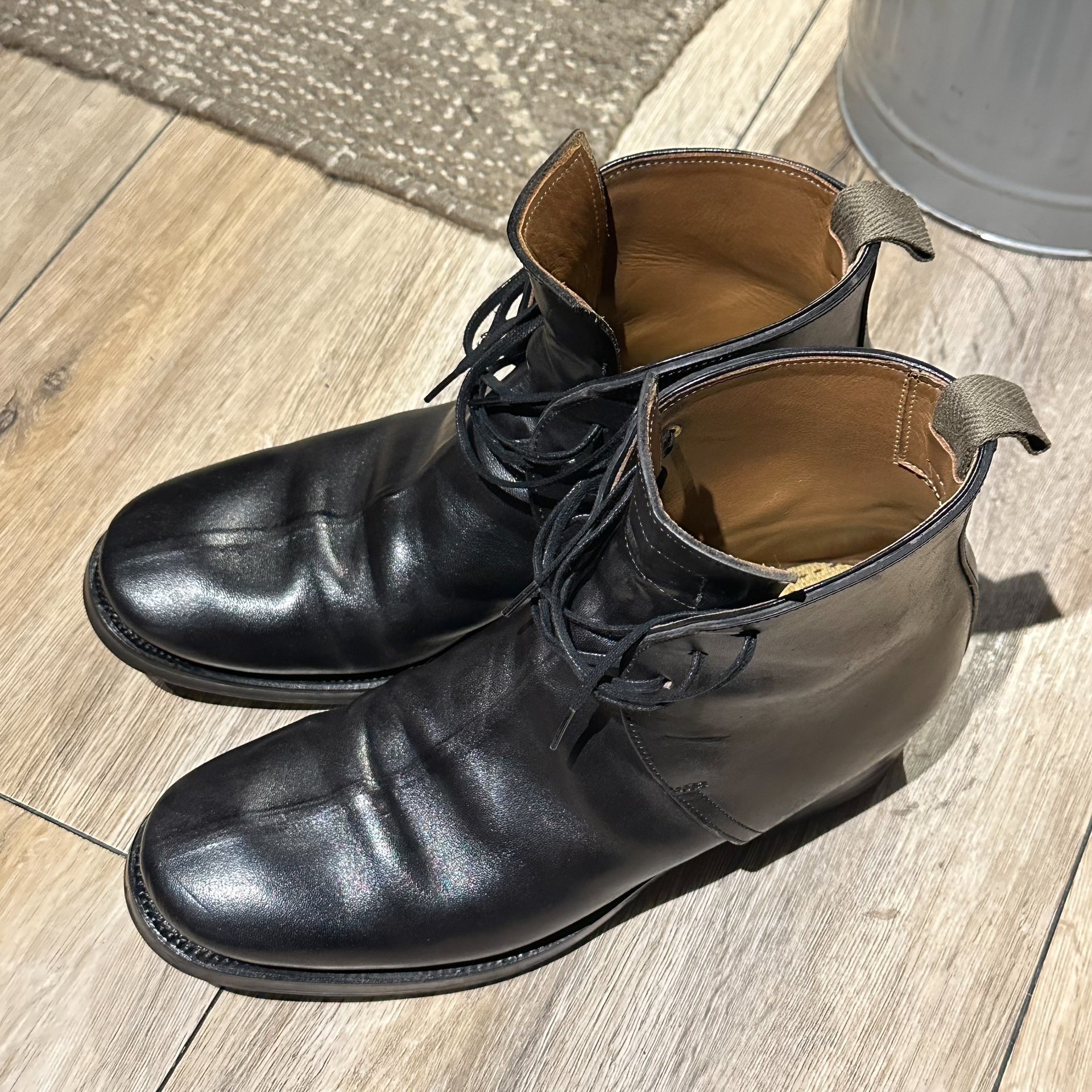 Clinch George Horsebutt Boots — back