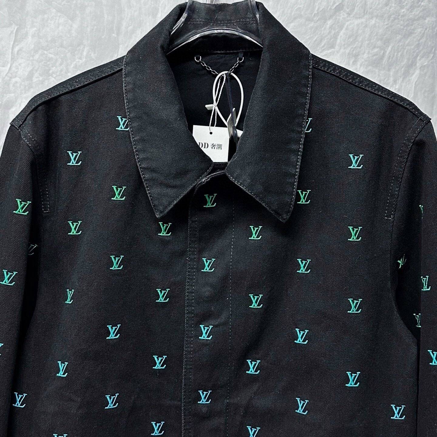Louis Vuitton FW25 Monogram Denim Jacket — front