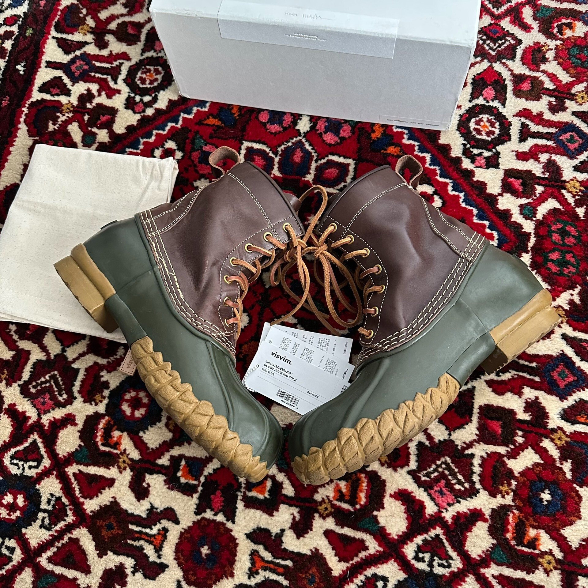 visvim DECOY DUCK Boots — back