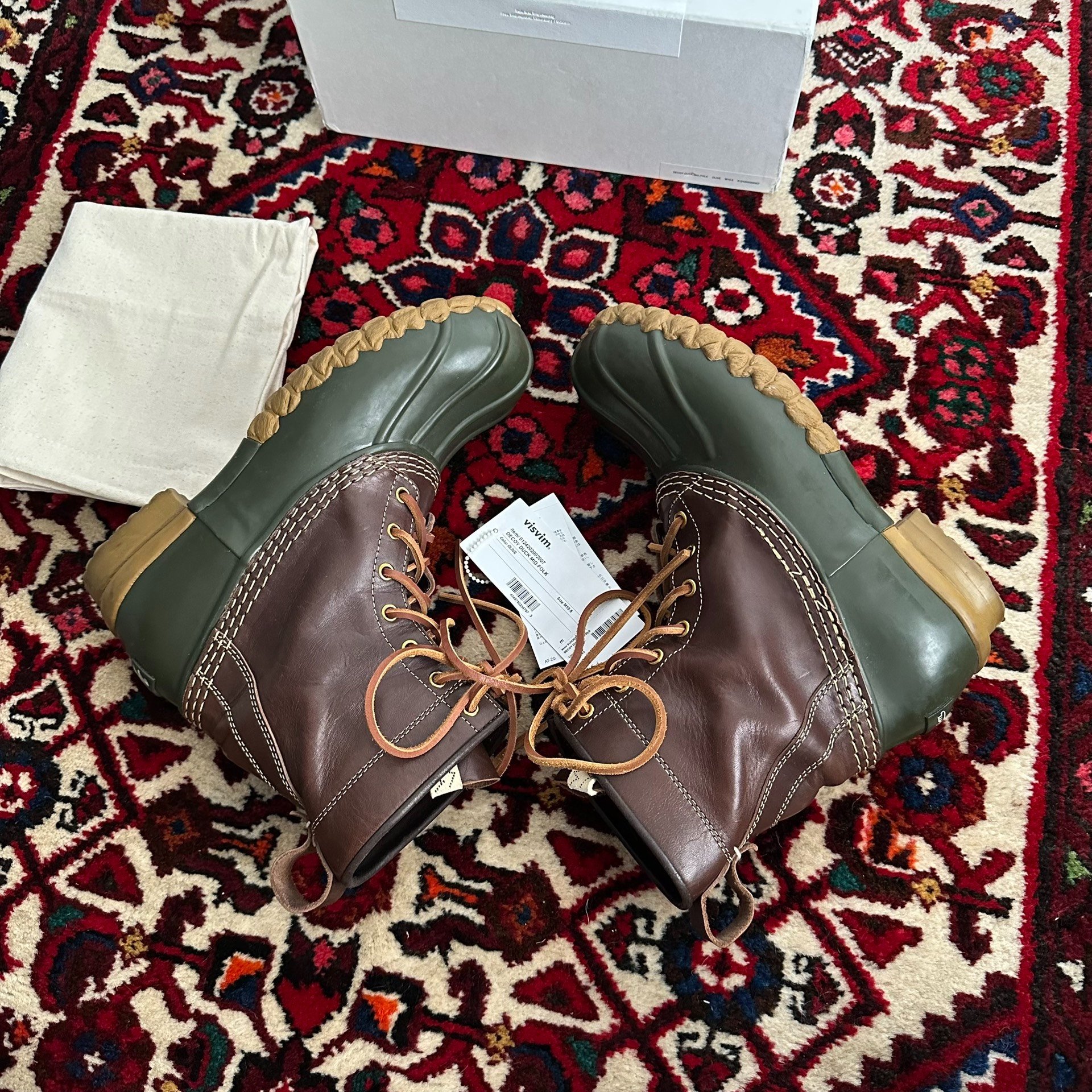 visvim DECOY DUCK Boots — detail