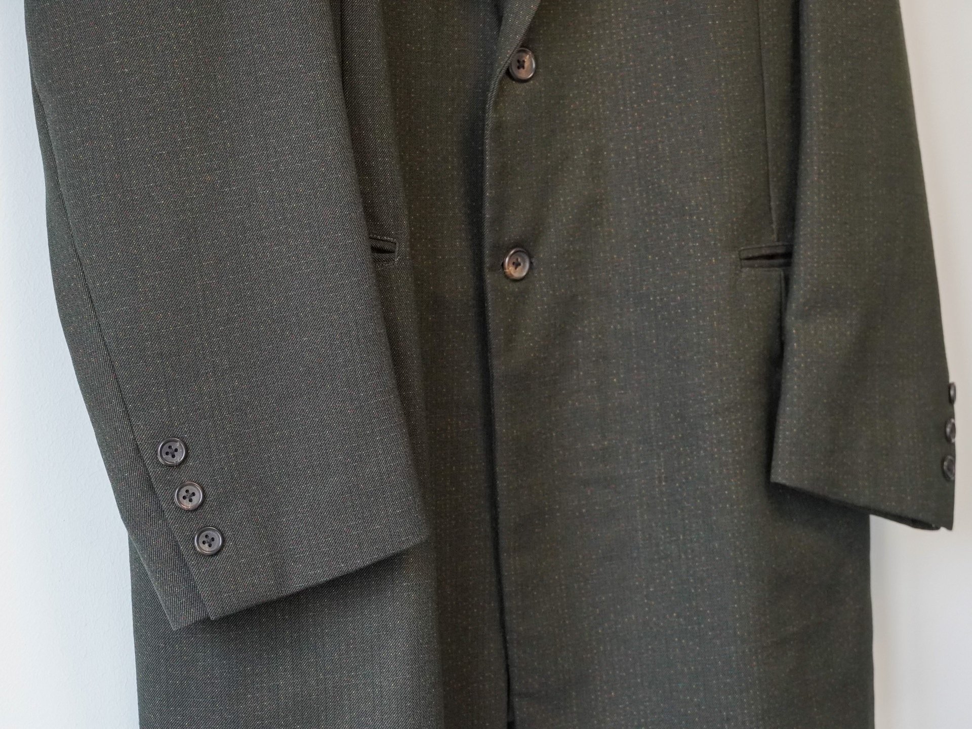 Yohji Yamamoto 95AW Knit Collar Jacket — back
