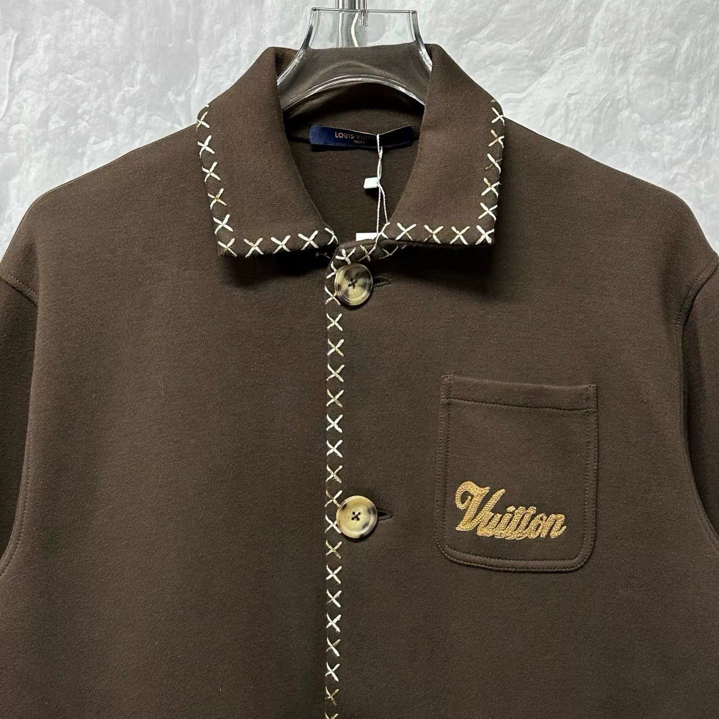 Louis Vuitton FW24 Tyler Embroidered Utility Jacket — front