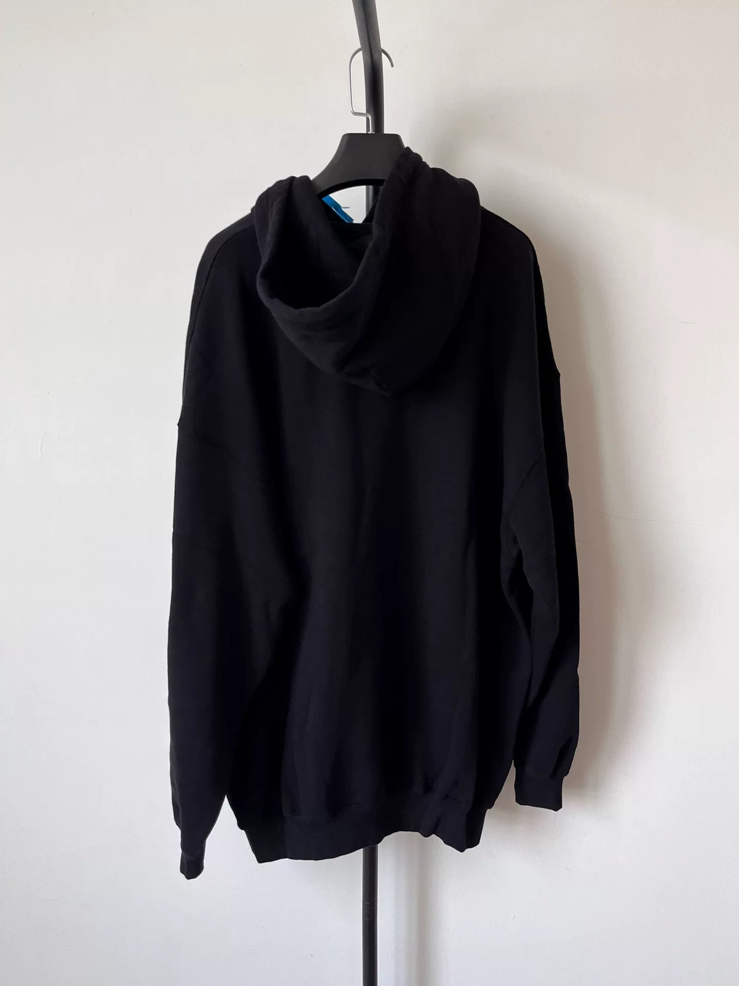 Balenciaga Letter Logo Hooded Sweatshirt — front