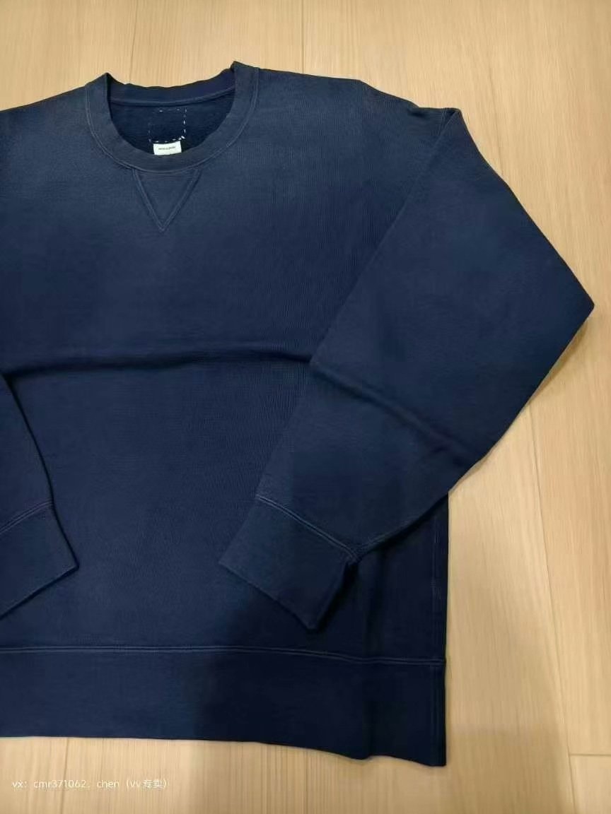 VISVIM 24AW JUMBO SB SWEAT L/S — detail