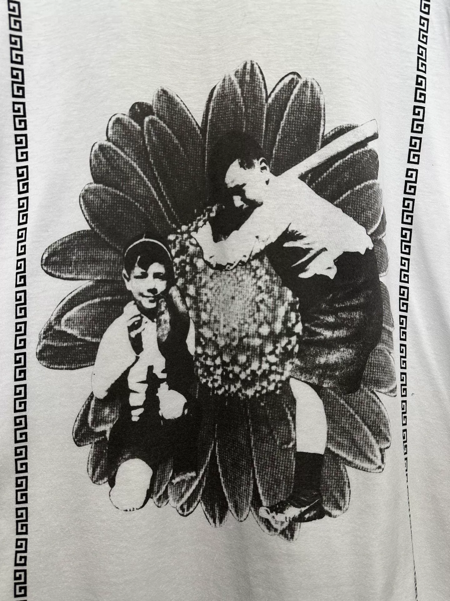 Yohji Yamamoto 96SS Flower Boy Long T — detail