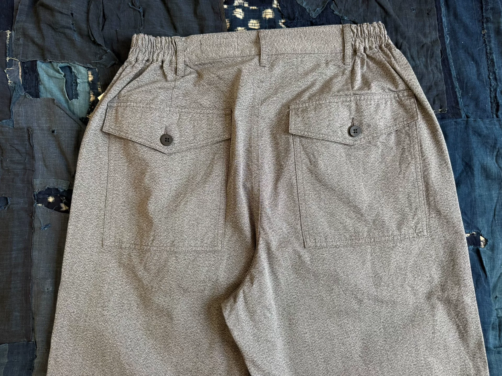 VISVIM 24AW CARROL PANTS — label