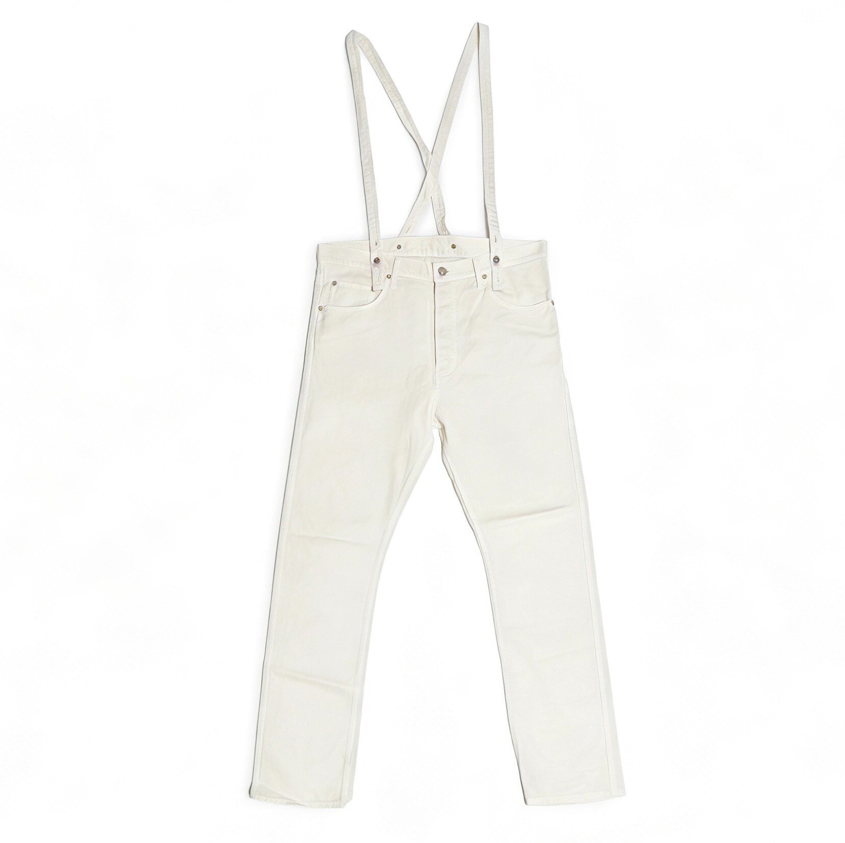 VISVIM FLUXUS 17 Dry Pique Suspender Pants