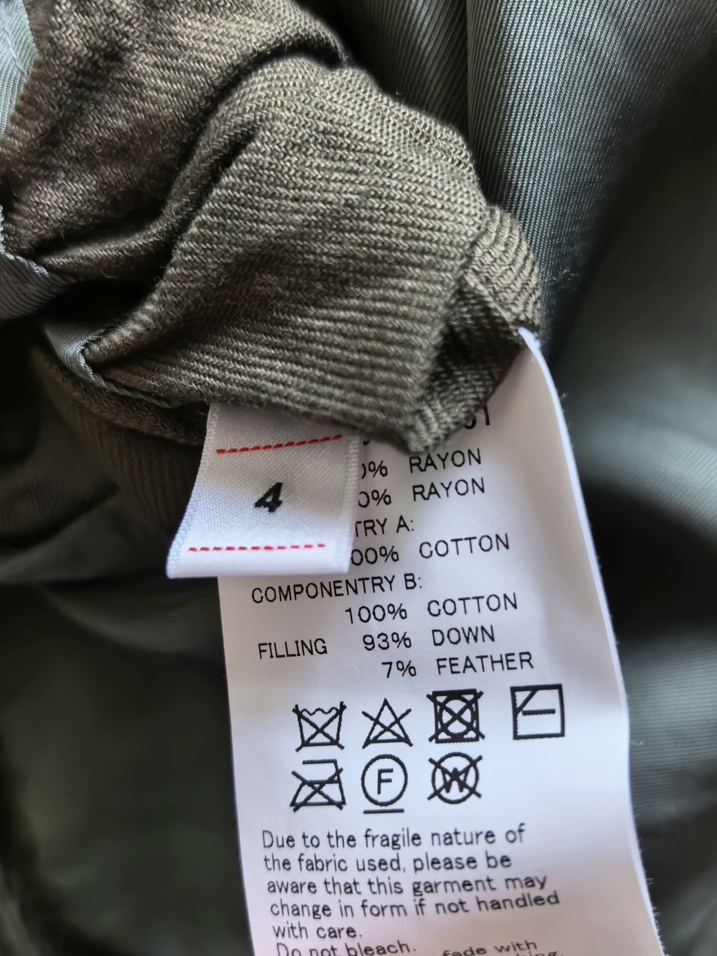 visvim Contrary Dept Harrier Down Vest — back