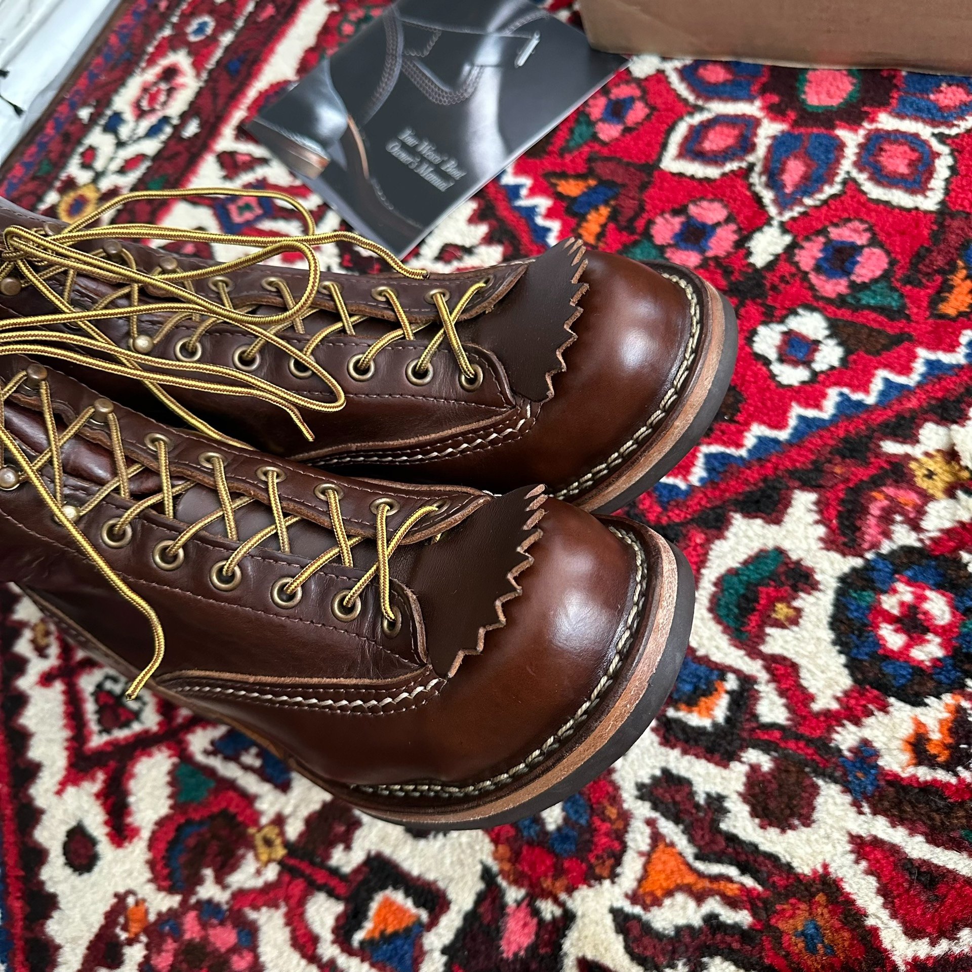 Wesco Jobmaster Short Face Boots — back