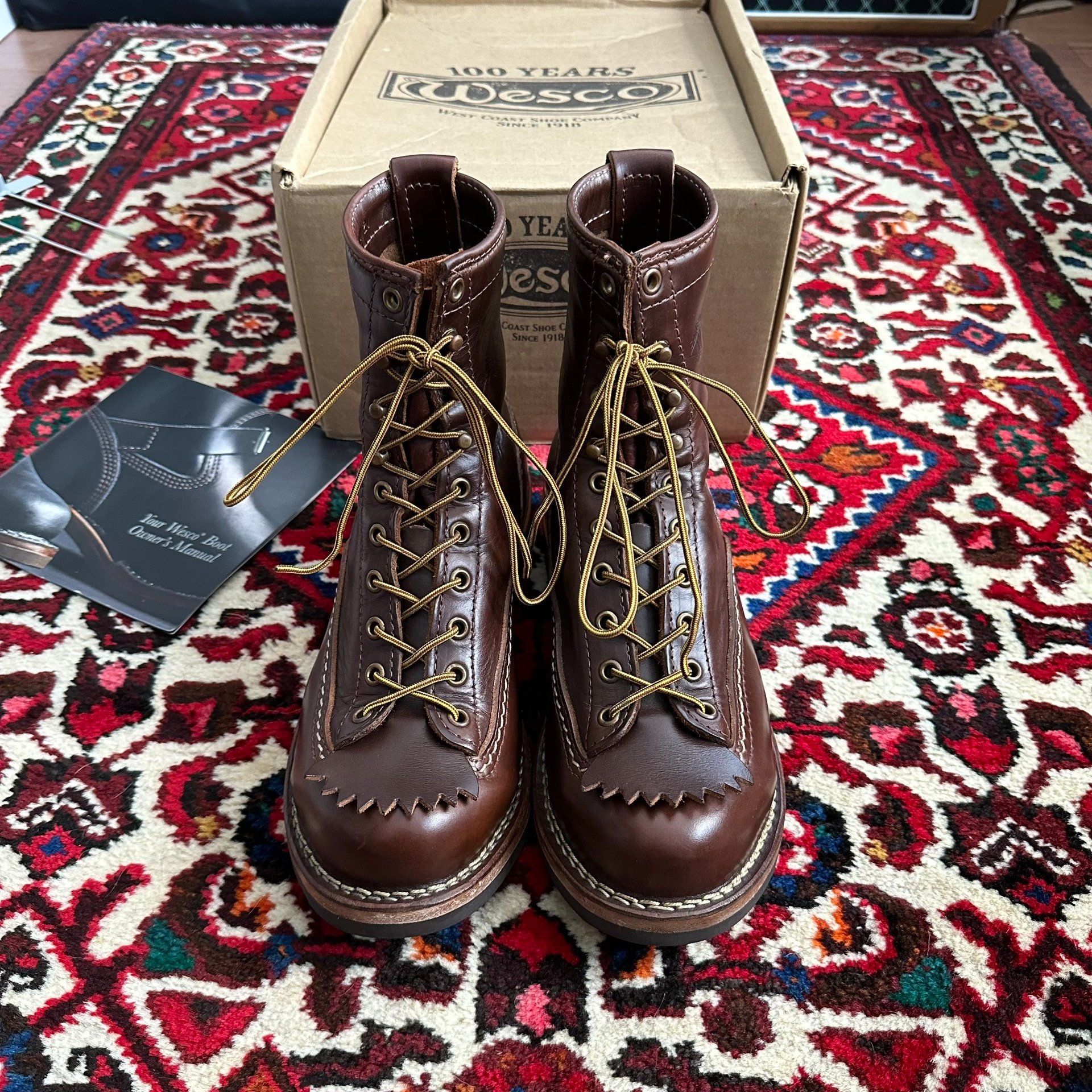Wesco Jobmaster Short Face Boots — front