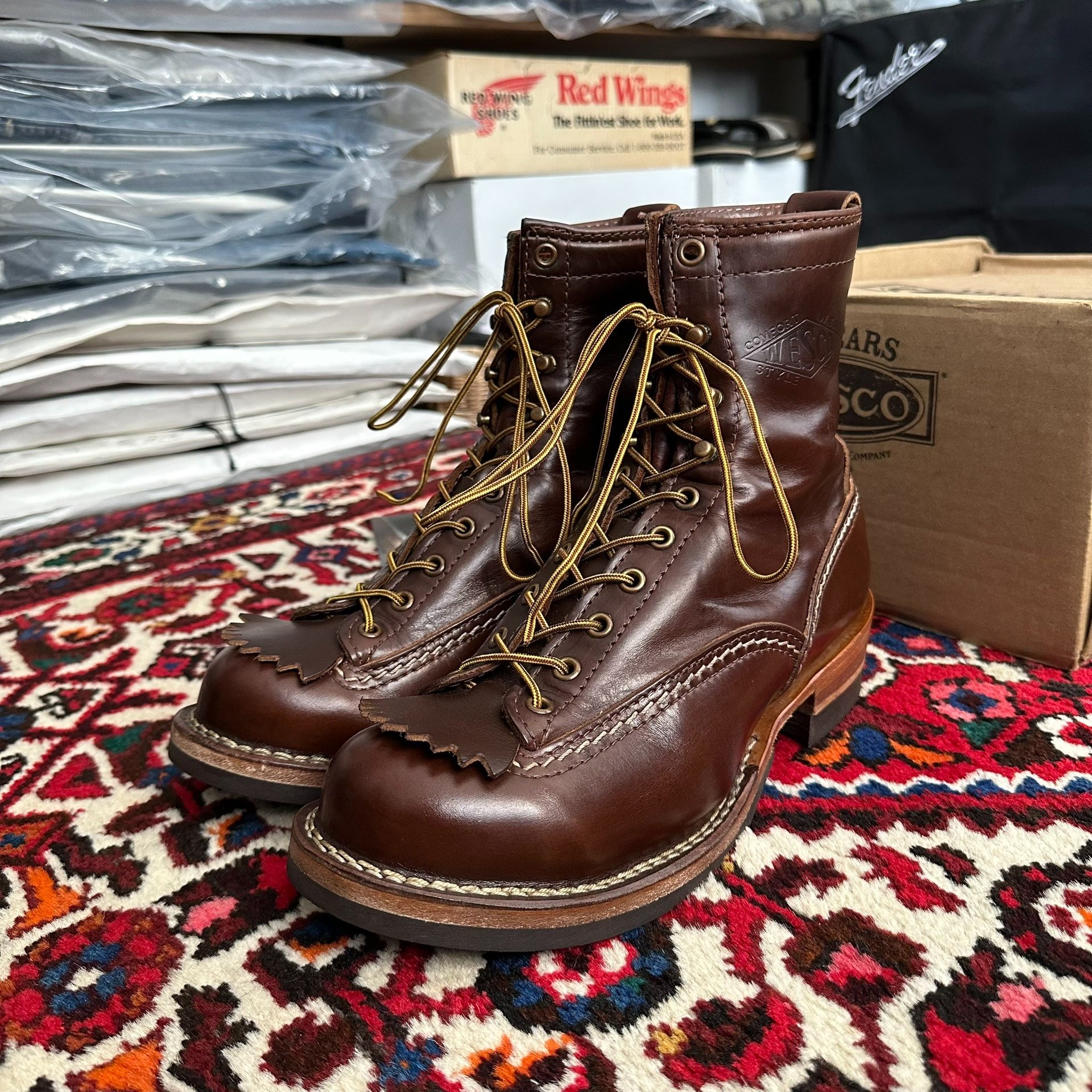Wesco Jobmaster Short Face Boots