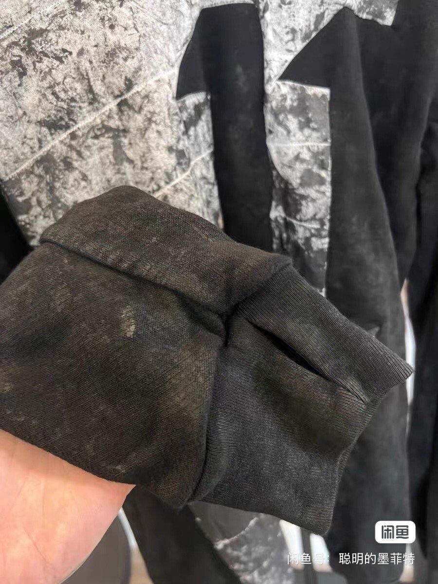 Boris Bidjan Saberi 11by BBS Patchwork Sweatshirt — back