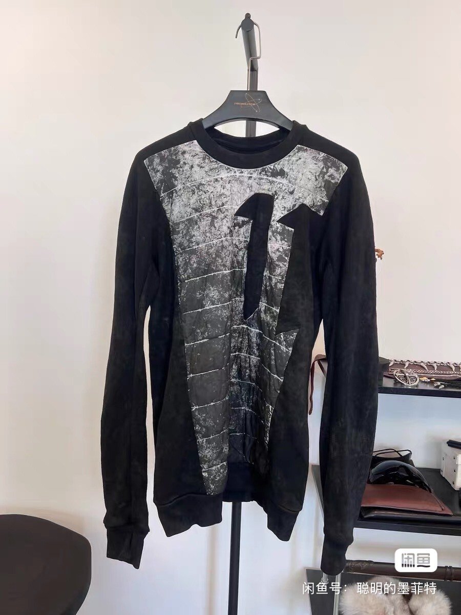 Boris Bidjan Saberi 11by BBS Patchwork Sweatshirt