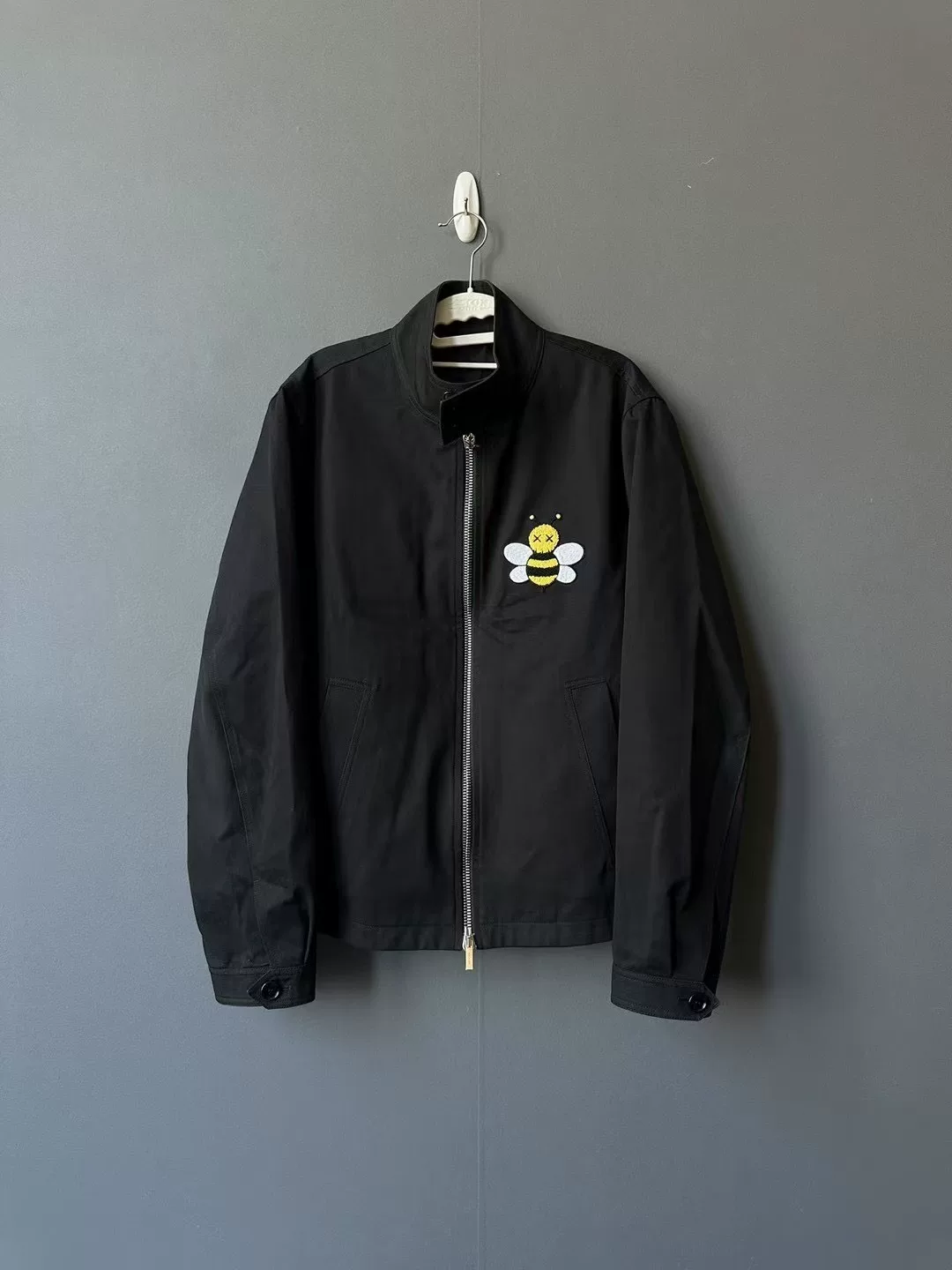 Dior x Kaws Black Zip Jacket