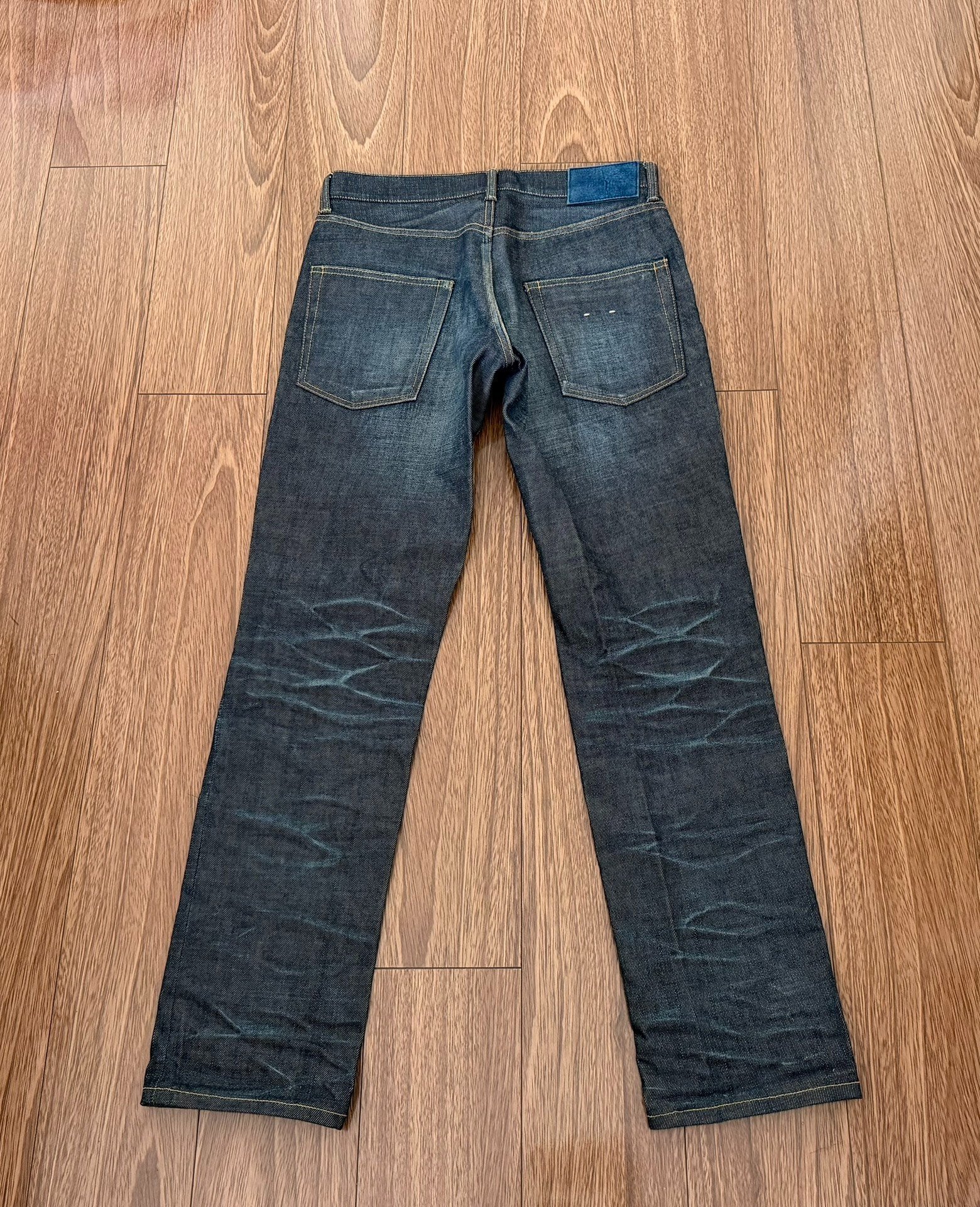 VISVIM Social Sculpture Non Washed Jeans 03 — front