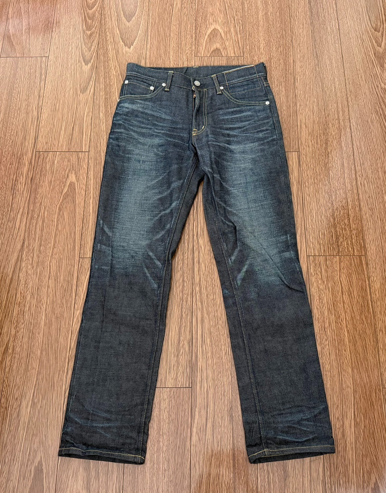 VISVIM Social Sculpture Non Washed Jeans 03
