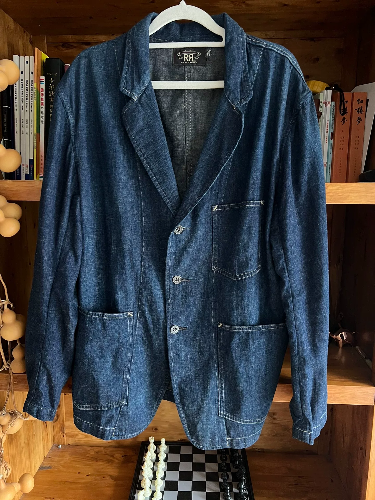 RRL Double RL Denim Workwear Blazer