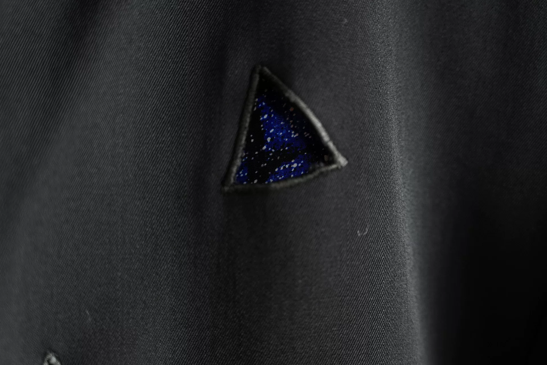 Yohji Yamamoto 92SS Triangle Cutout Coat — label