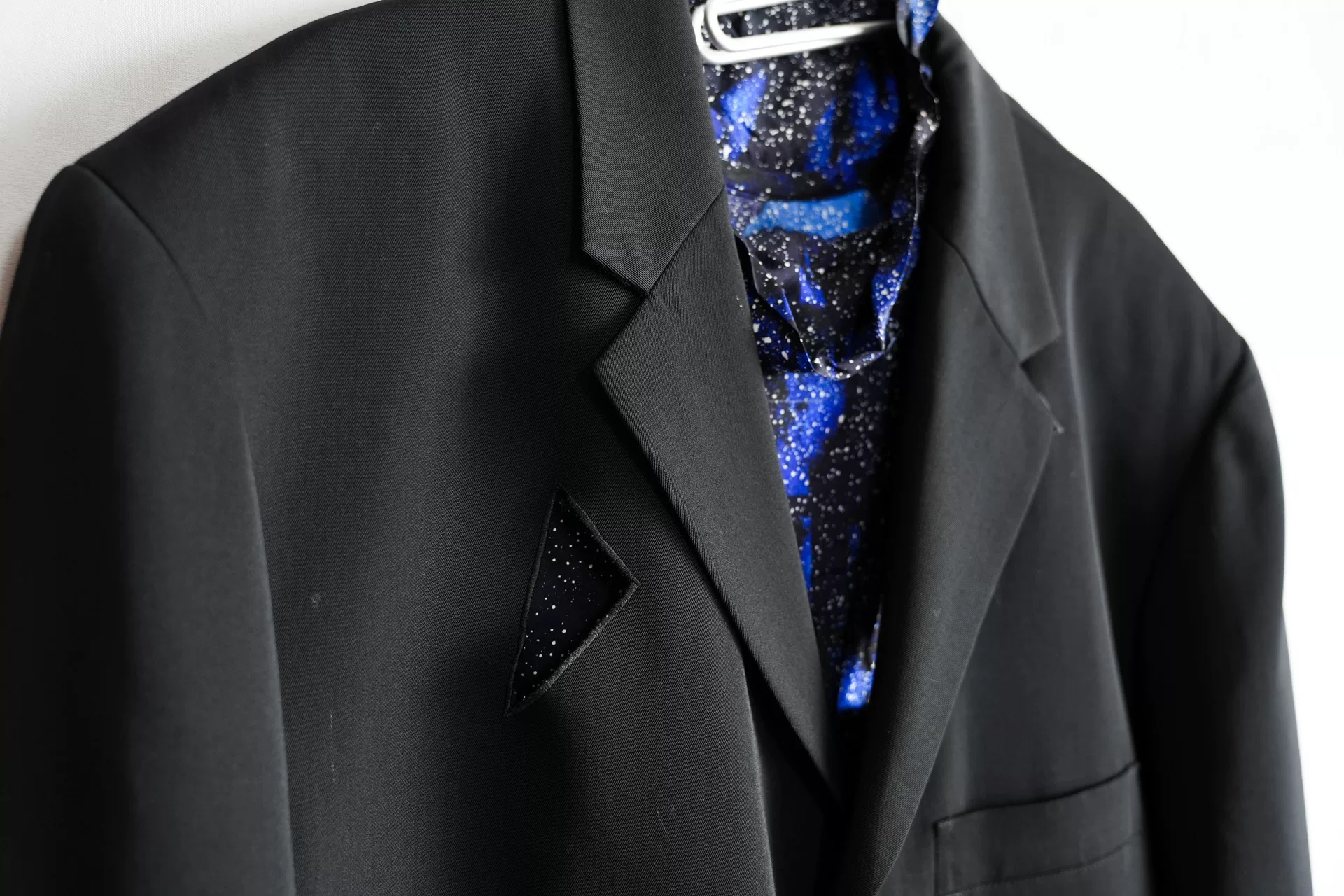 Yohji Yamamoto 92SS Triangle Cutout Coat — front