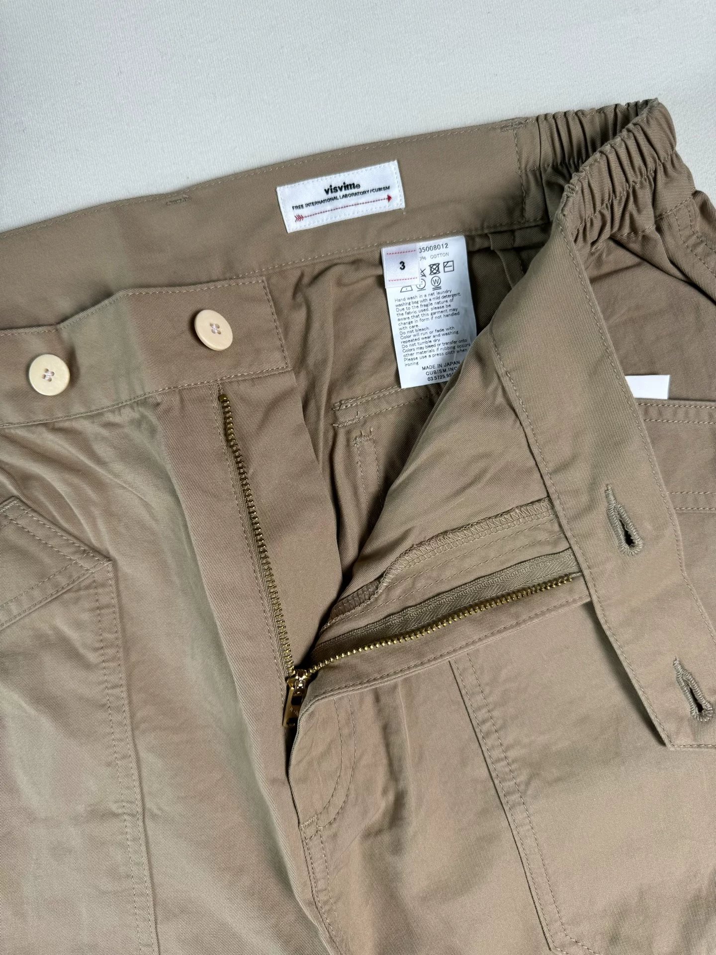 Visvim 22ss Carrol Pants — detail