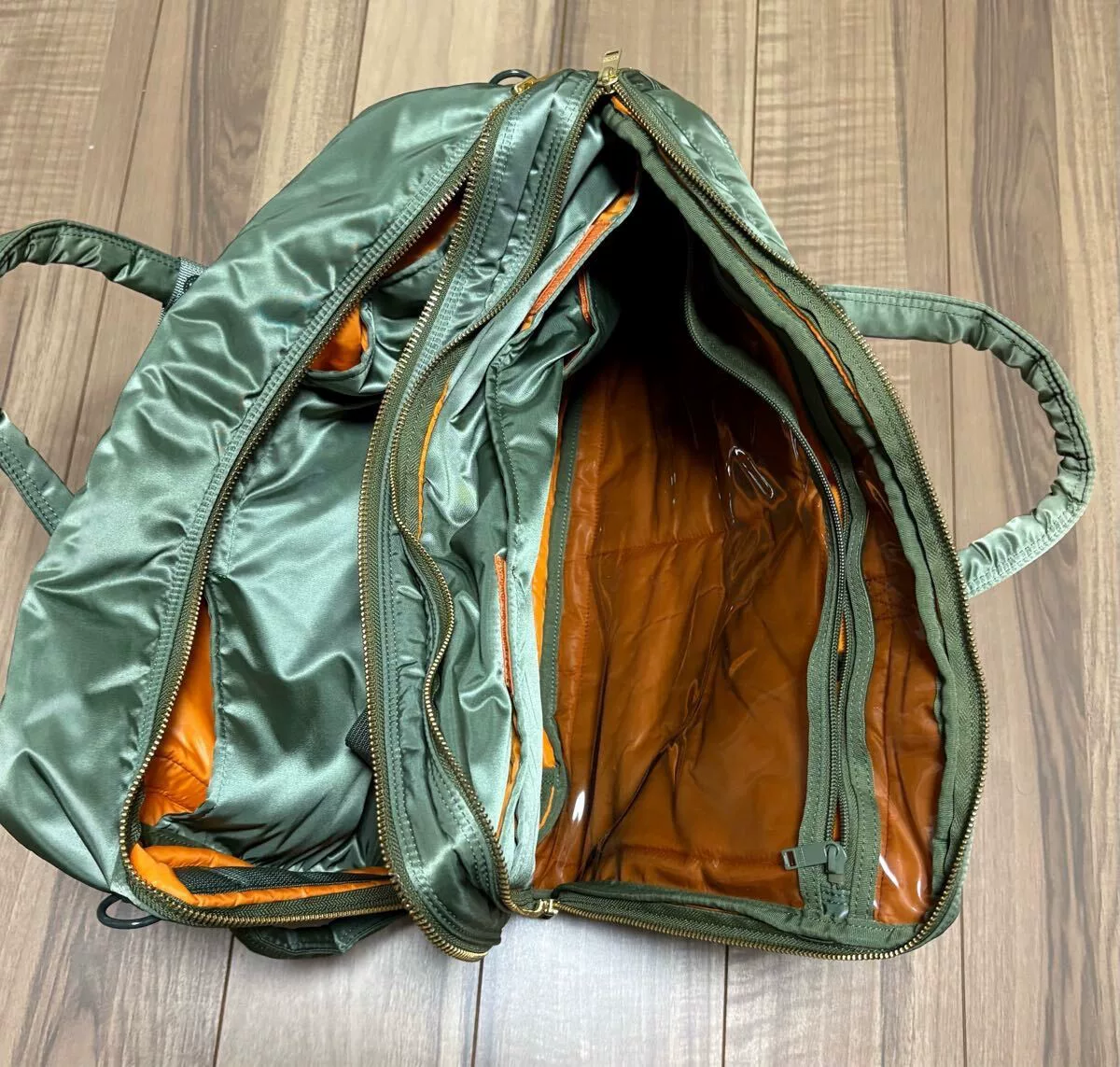 PORTER TANKER 3WAY Nylon Handbag — detail