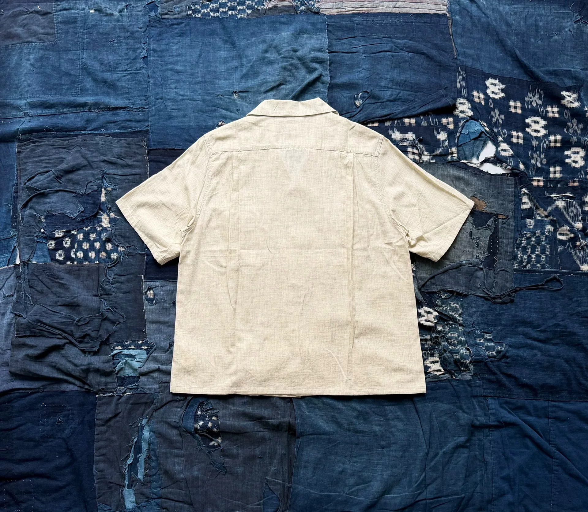 Visvim 24SS Keesey G.S. Short Sleeve Shirt — detail