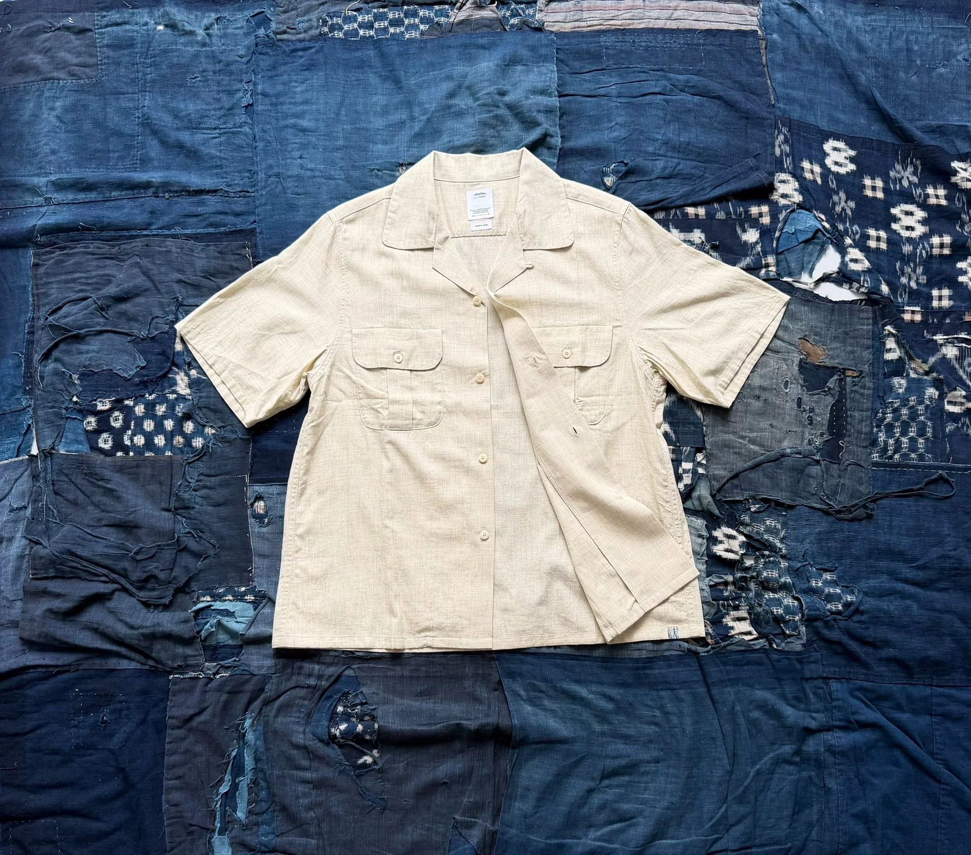 Visvim 24SS Keesey G.S. Short Sleeve Shirt — front