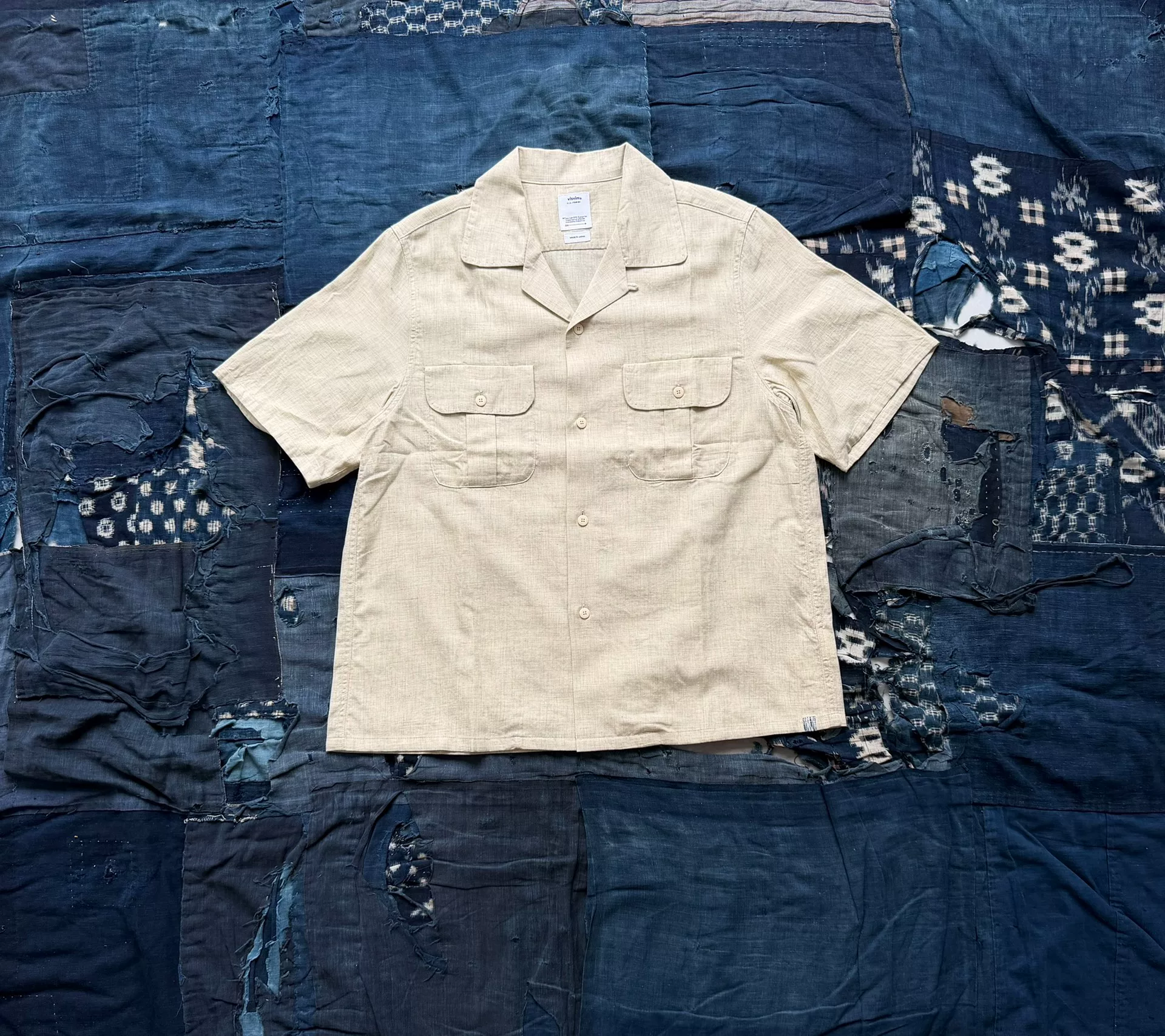 Visvim 24SS Keesey G.S. Short Sleeve Shirt