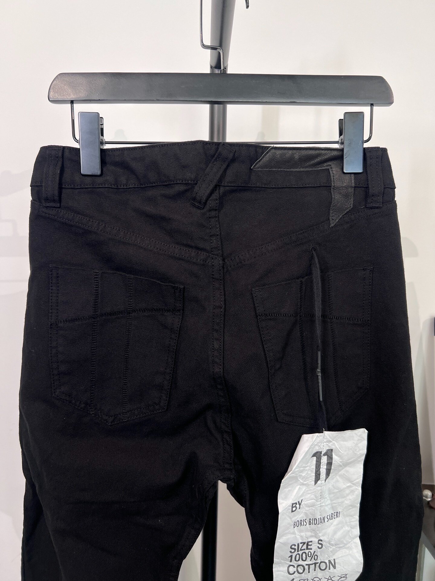 Boris Bidjan Saberi 11by bbs P1 Denim Pants — back