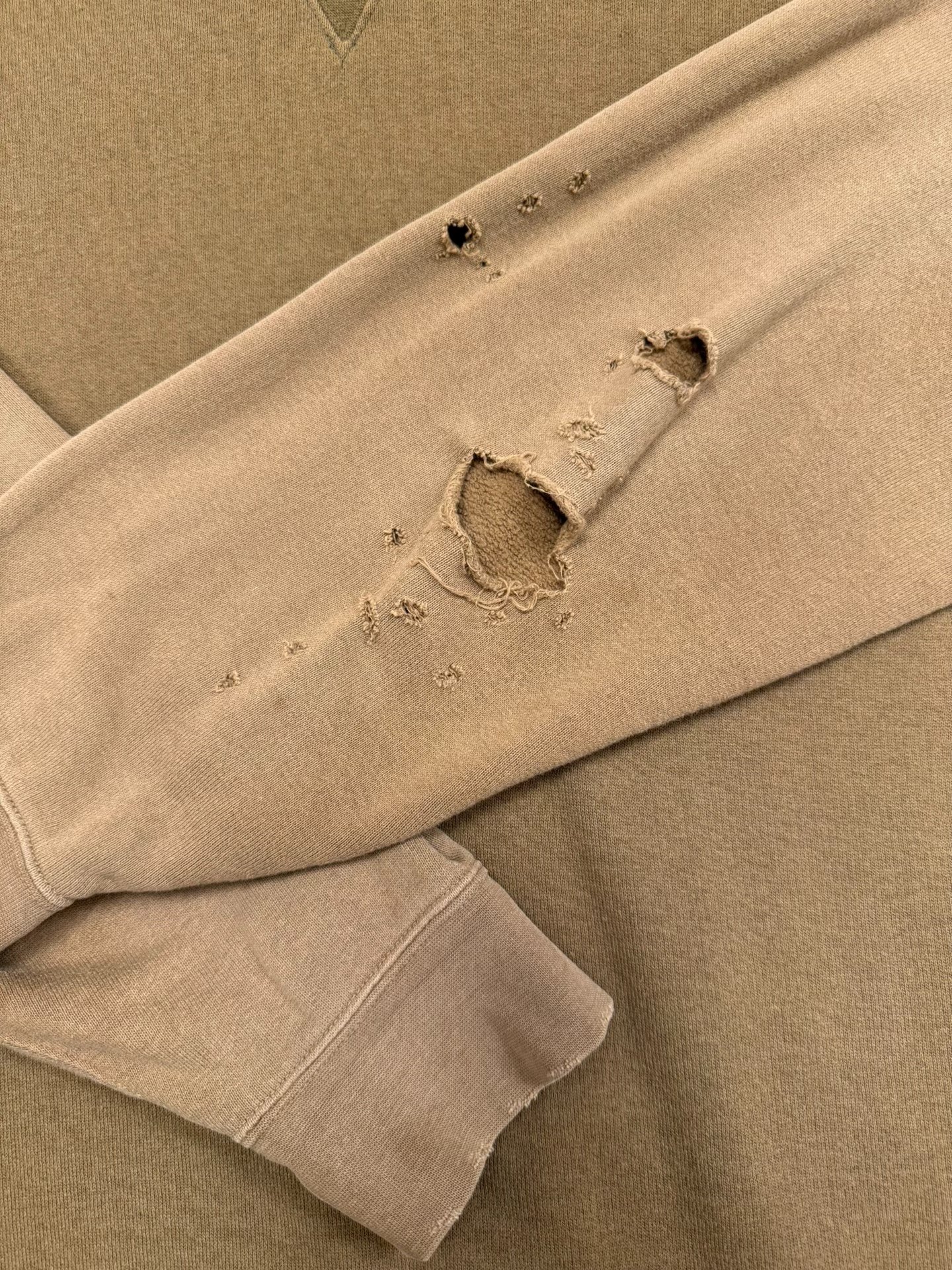 Visvim Jumbo Sb Sweat Dmgd — front
