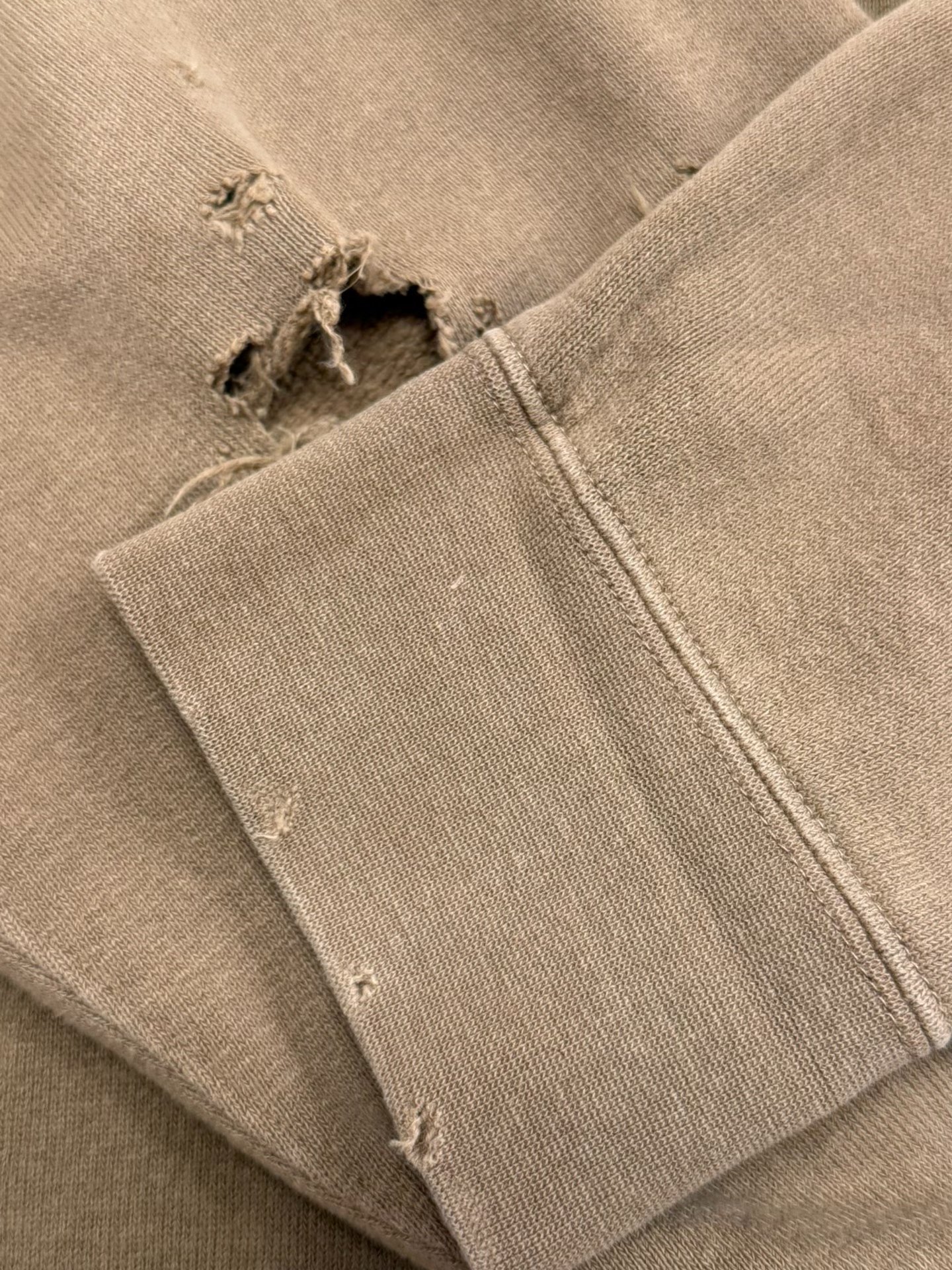 Visvim Jumbo Sb Sweat Dmgd — back