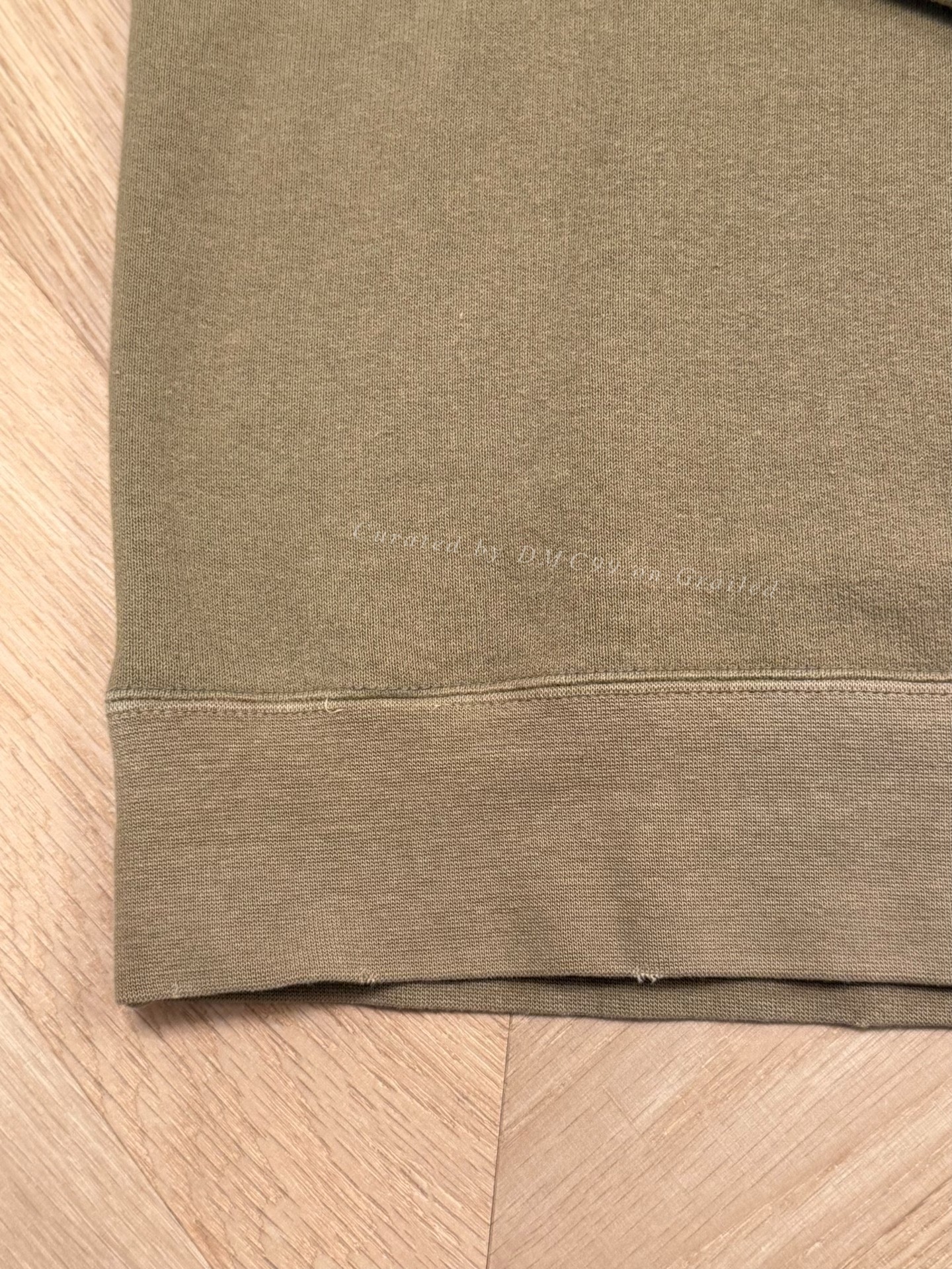 Visvim Jumbo Sb Sweat Dmgd — label