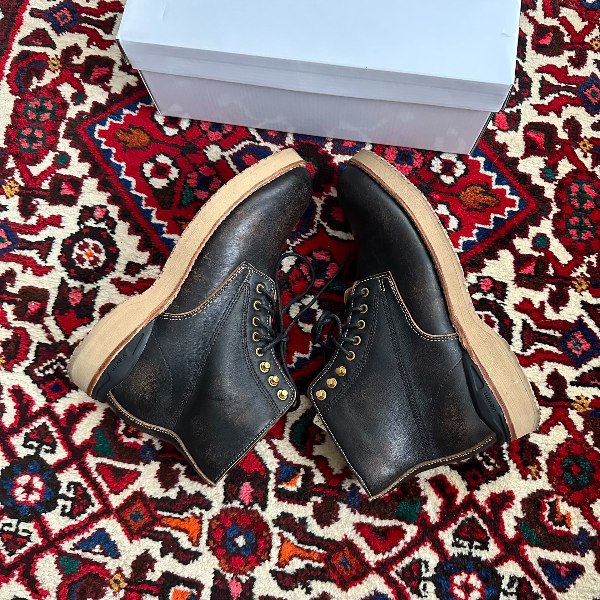 visvim 22AW Virgil Folk Boots — label