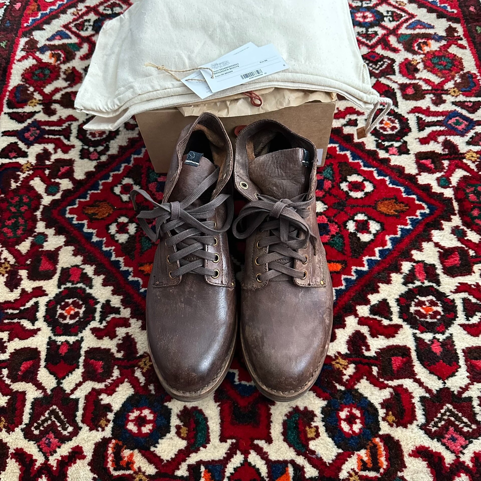 VISVIM 24AW ICT BRIGADIER BOOTS M9