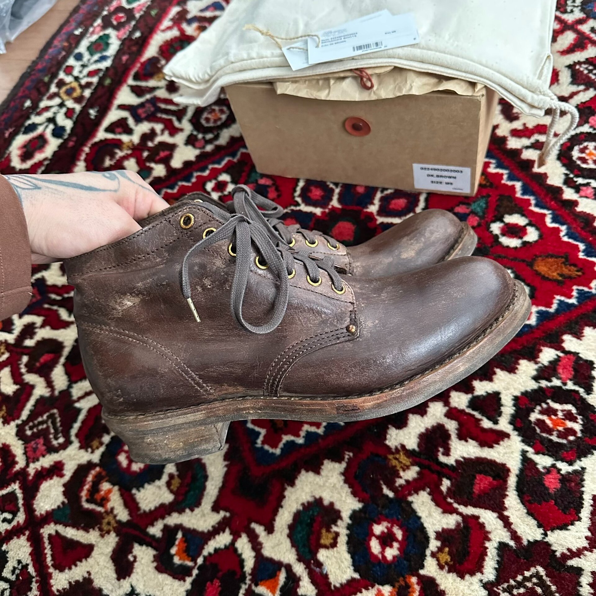 VISVIM 24AW ICT BRIGADIER BOOTS M9 — back