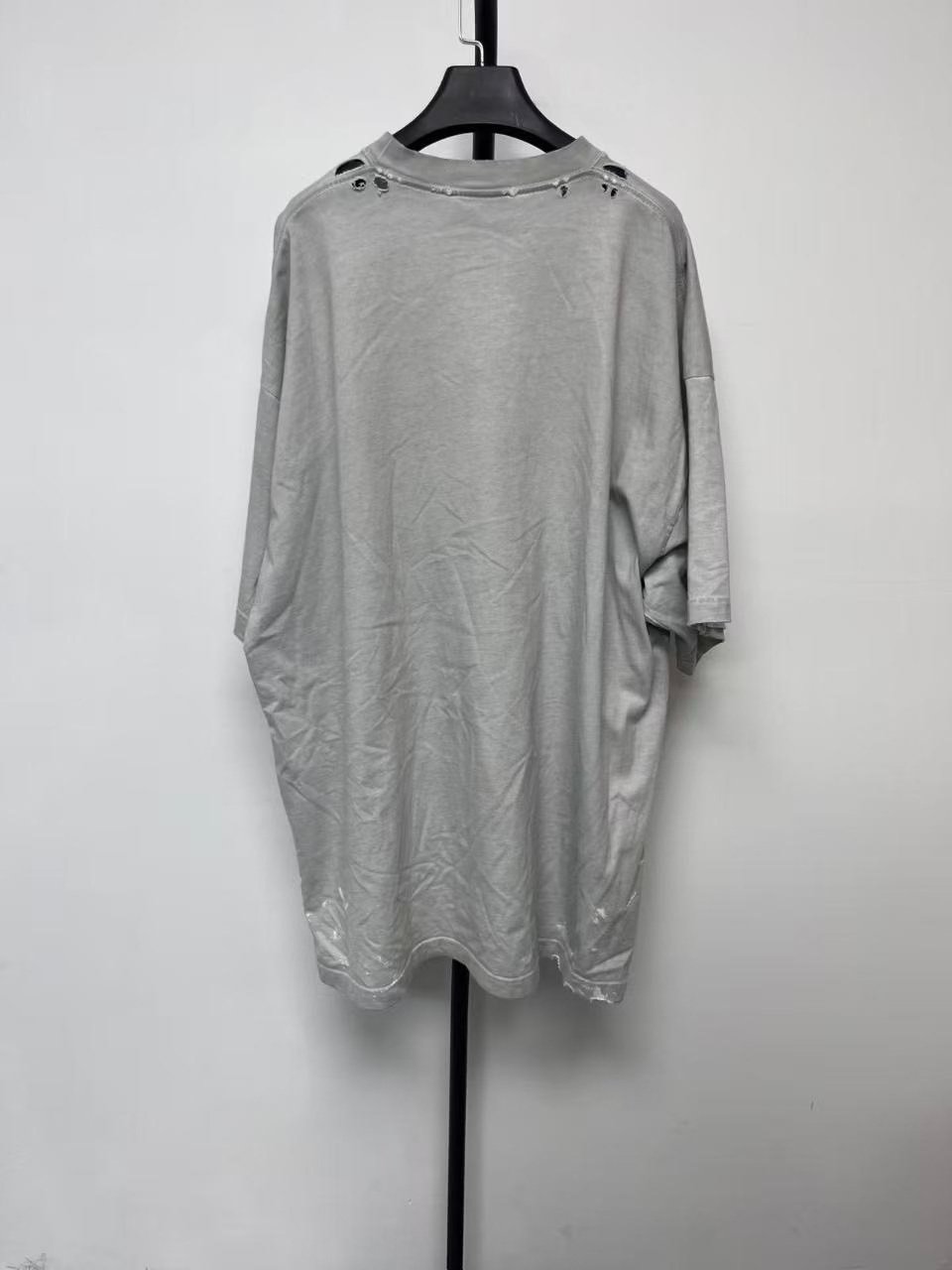 Balenciaga Metallica Lightning Print T-Shirt — front