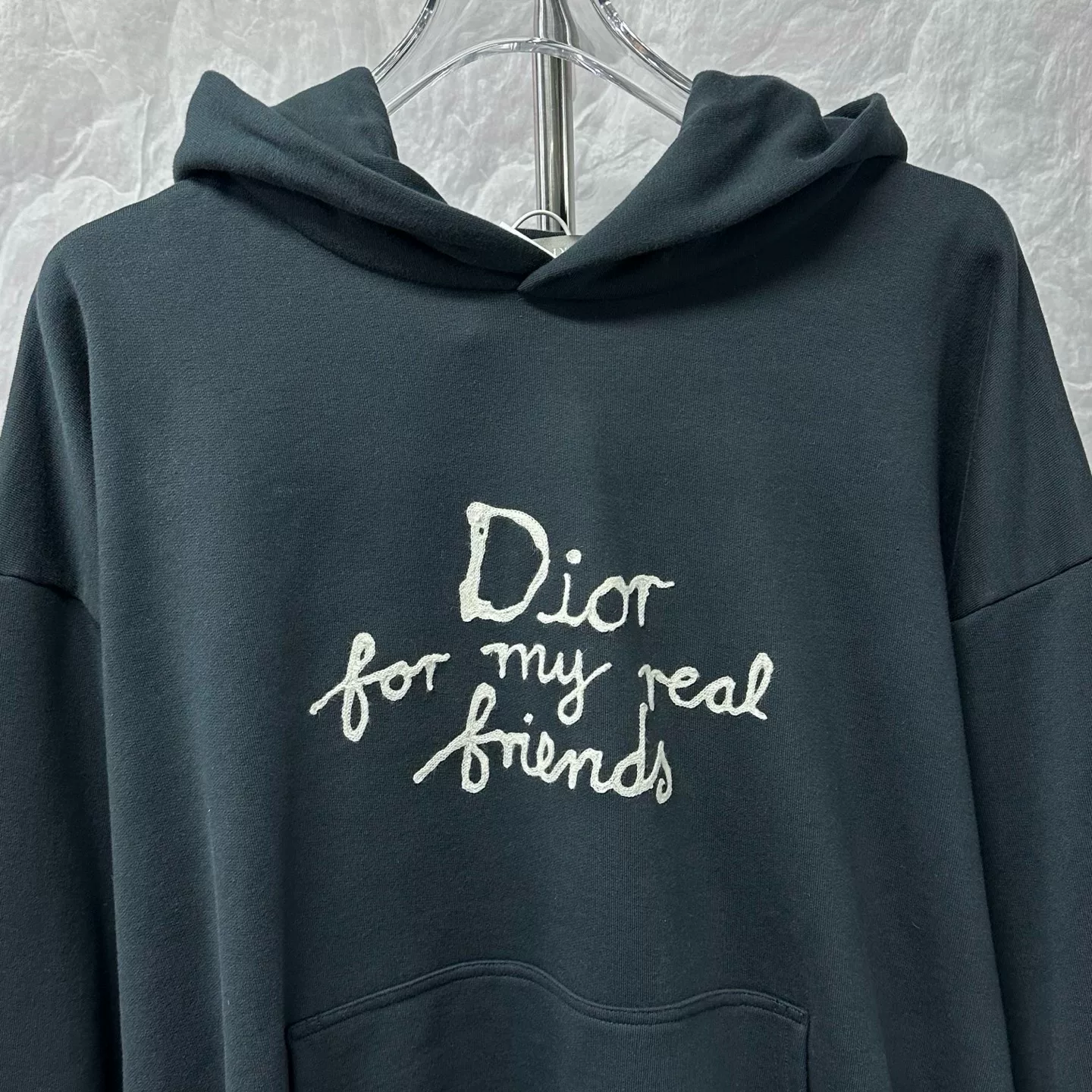 Dior HYLTON NEL SS25 Embroidery Hoodie — front