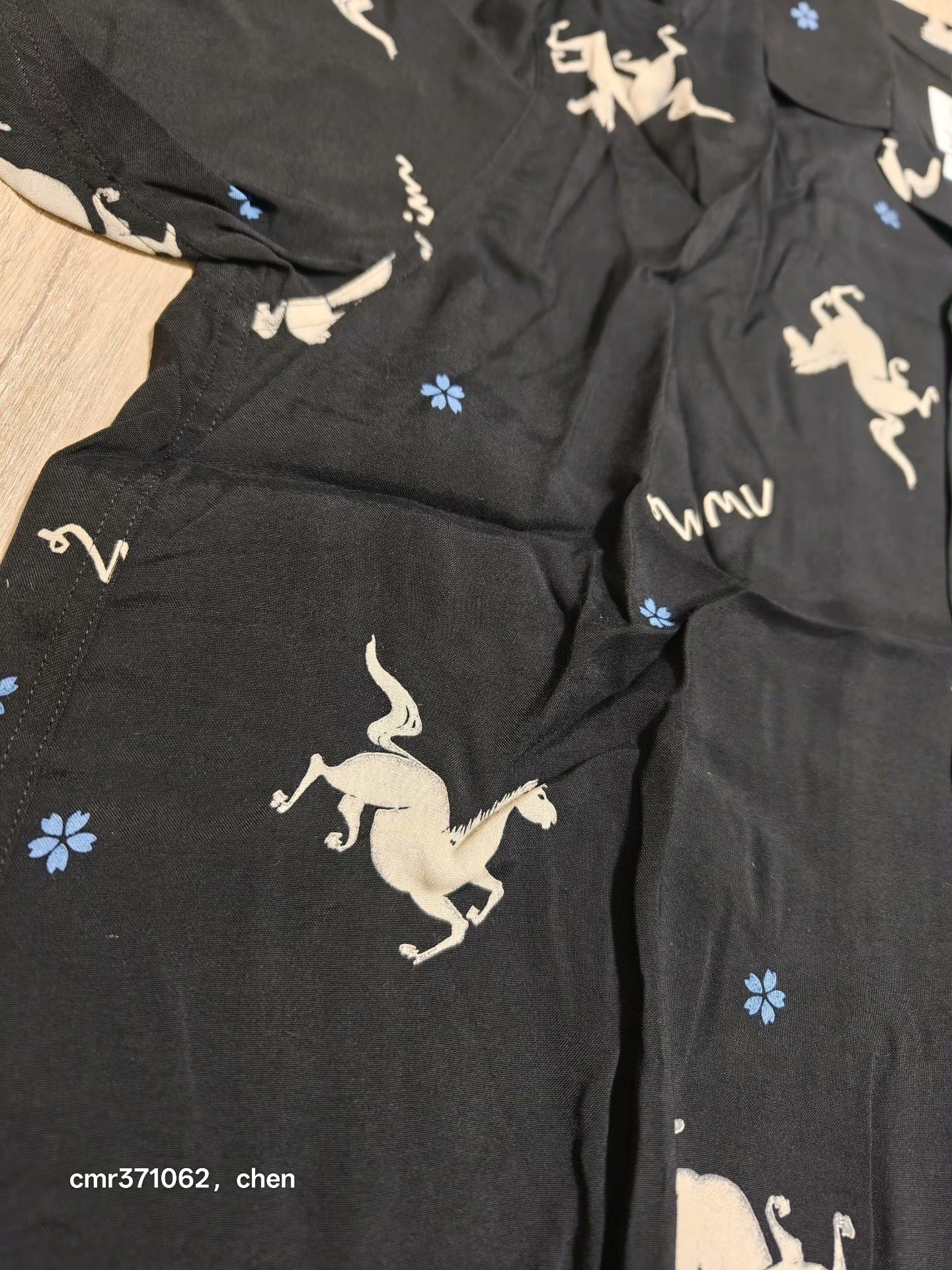 visvim 26ss Crosby Shirt S/S — label
