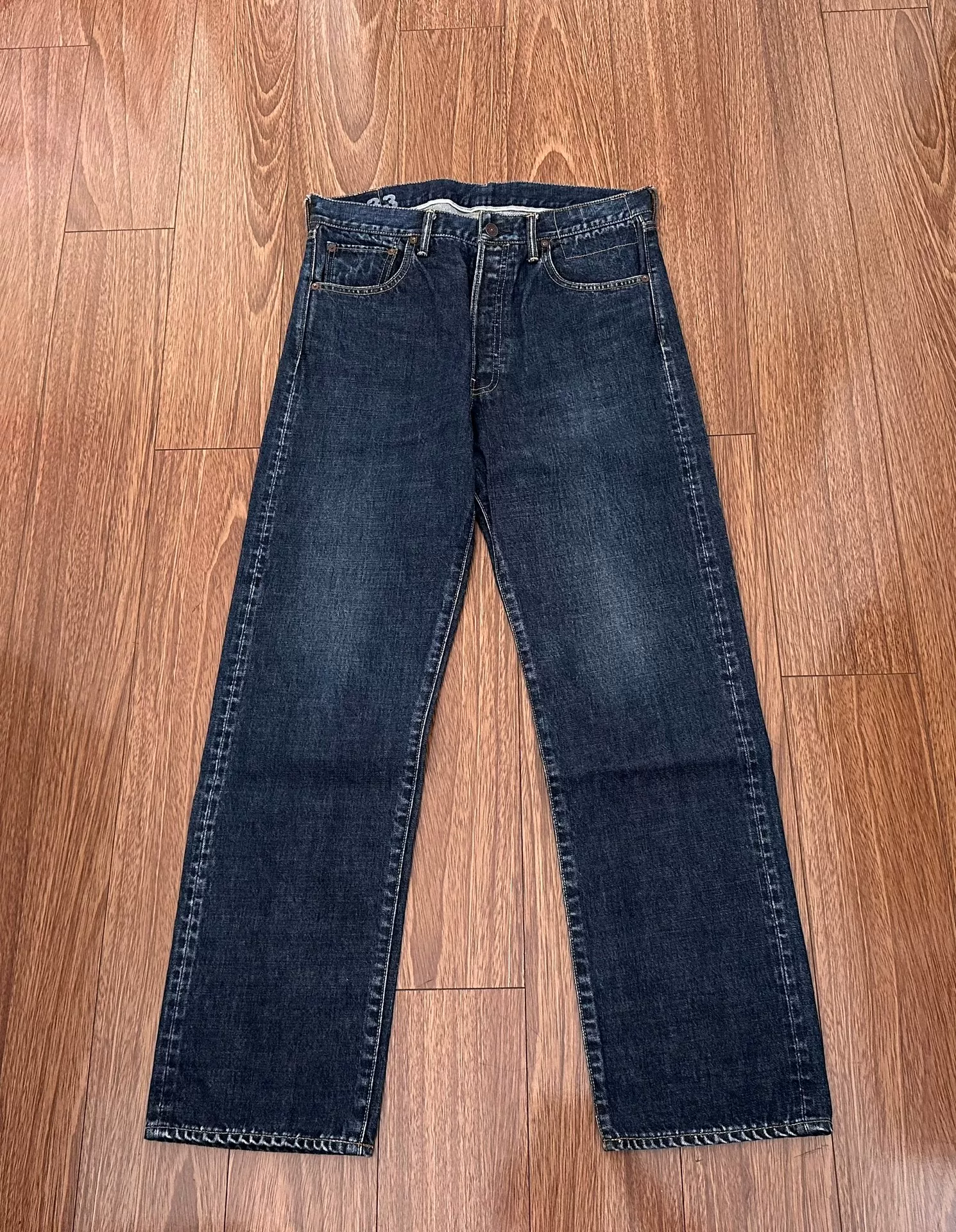 VISVIM Social Sculpture Damaged-33 D33 Washed Jeans