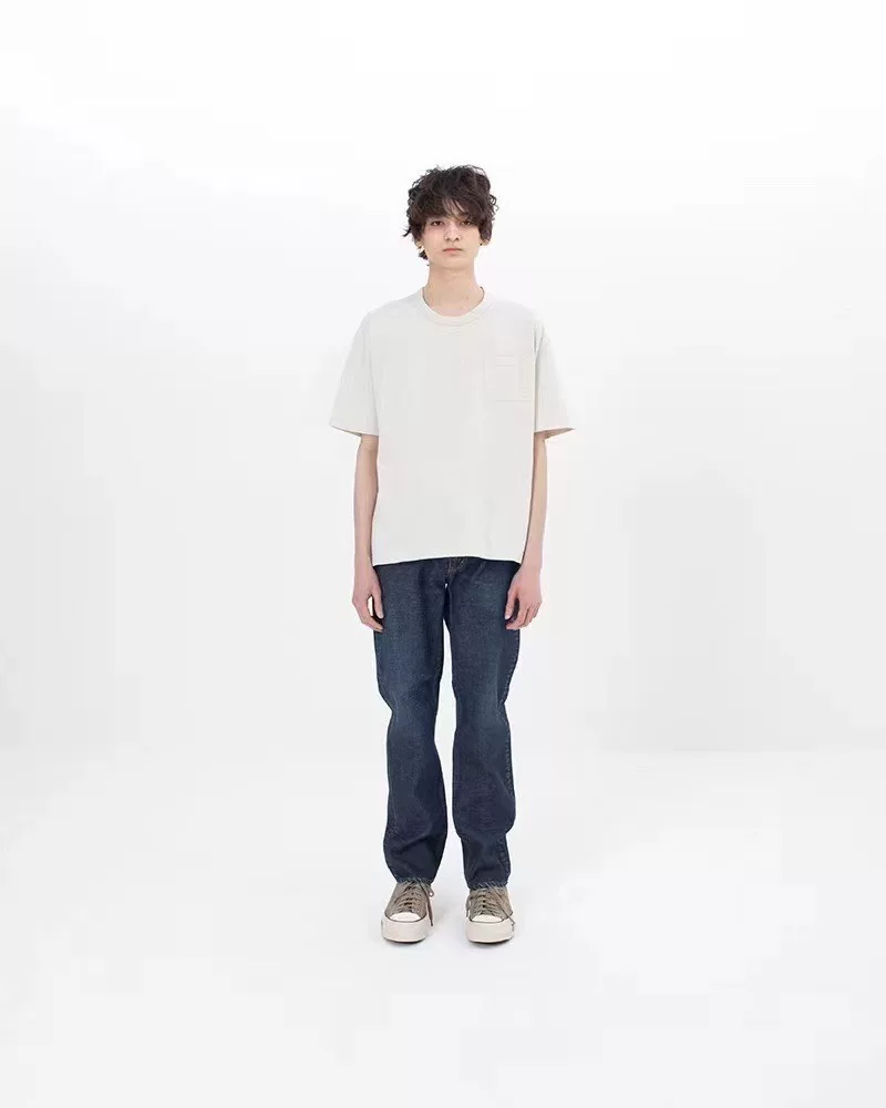 VISVIM Social Sculpture Damaged-33 D33 Washed Jeans — back